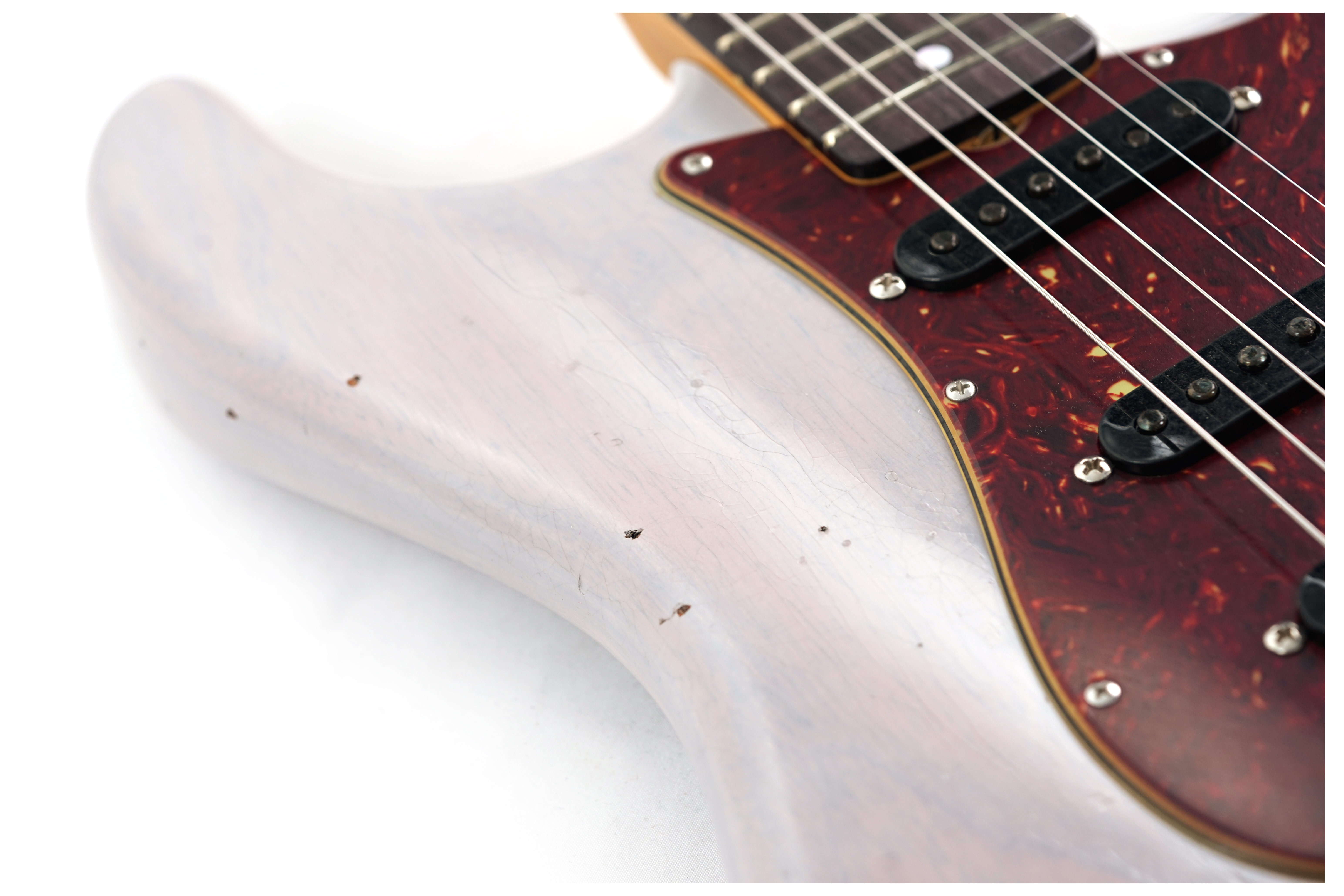 GUITARGUITAR Fender Custom Shop Limited Edition Roasted Stratocaster Journeyman Relic with Closet Classic Hardware Dirty White Blonde #XN18768