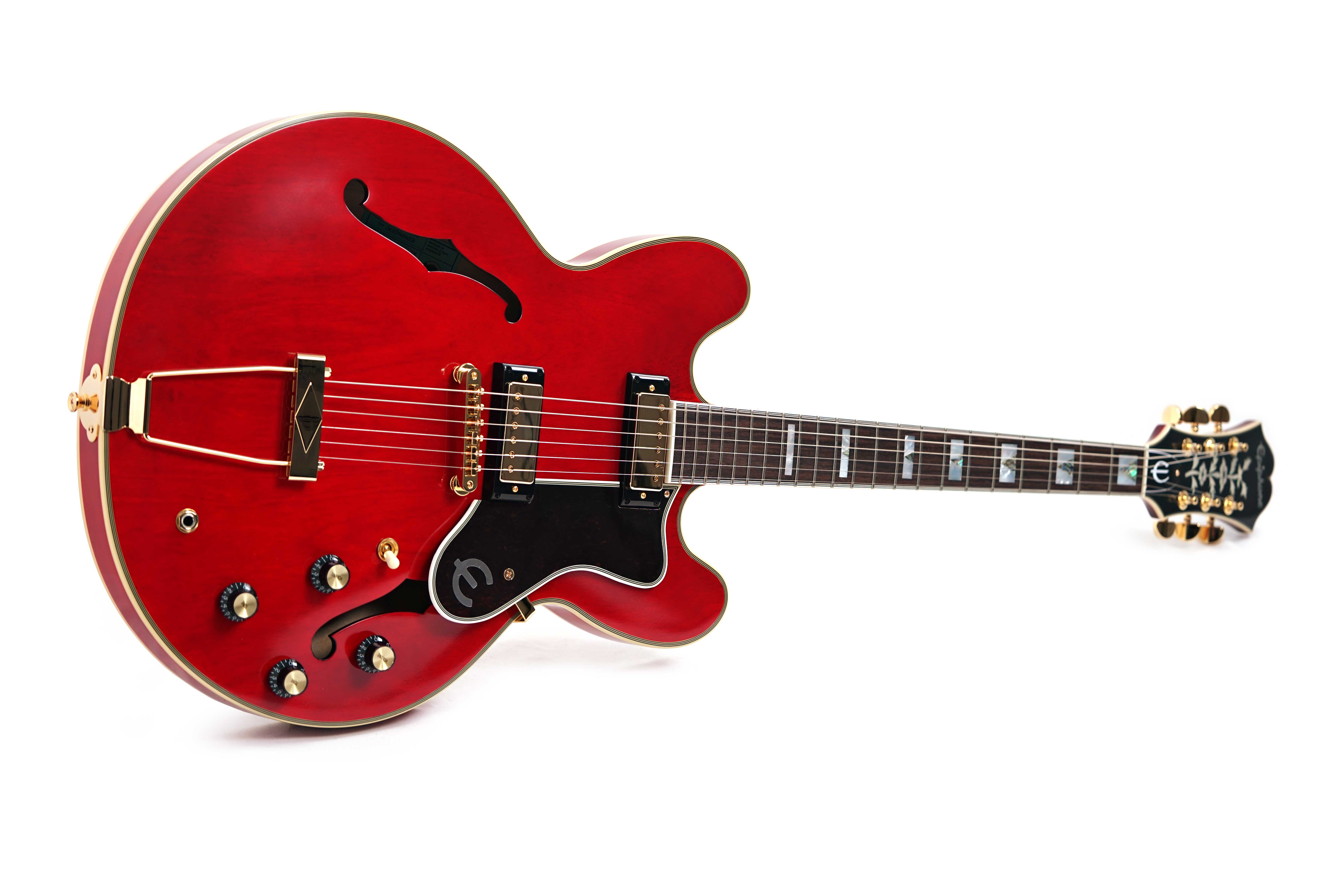 GUITARGUITAR Epiphone Masterbilt Gem Archer Sheraton Cherry Red