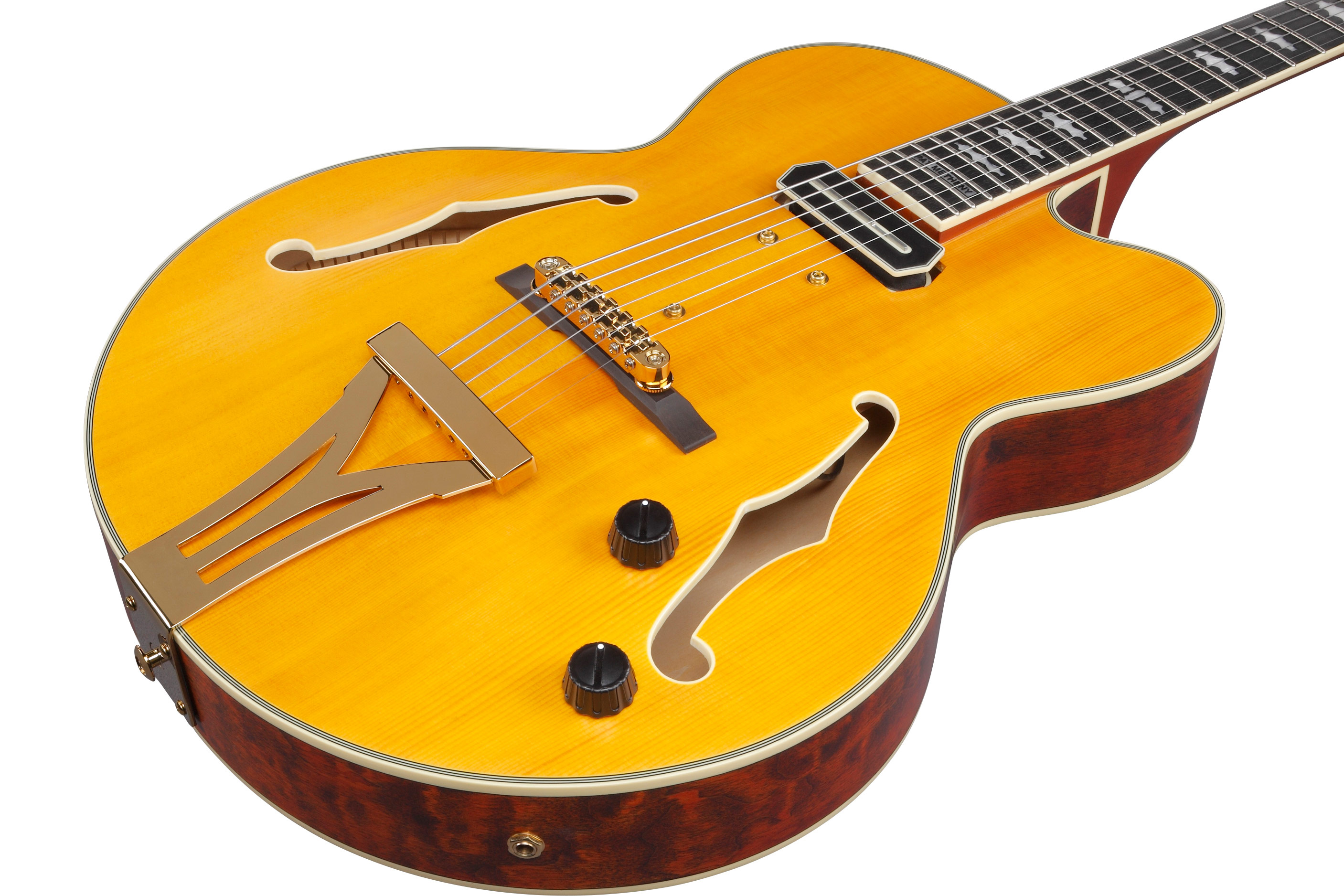 GUITARGUITAR Ibanez PM3C Pat Metheny Signature Natural Amber Low Gloss