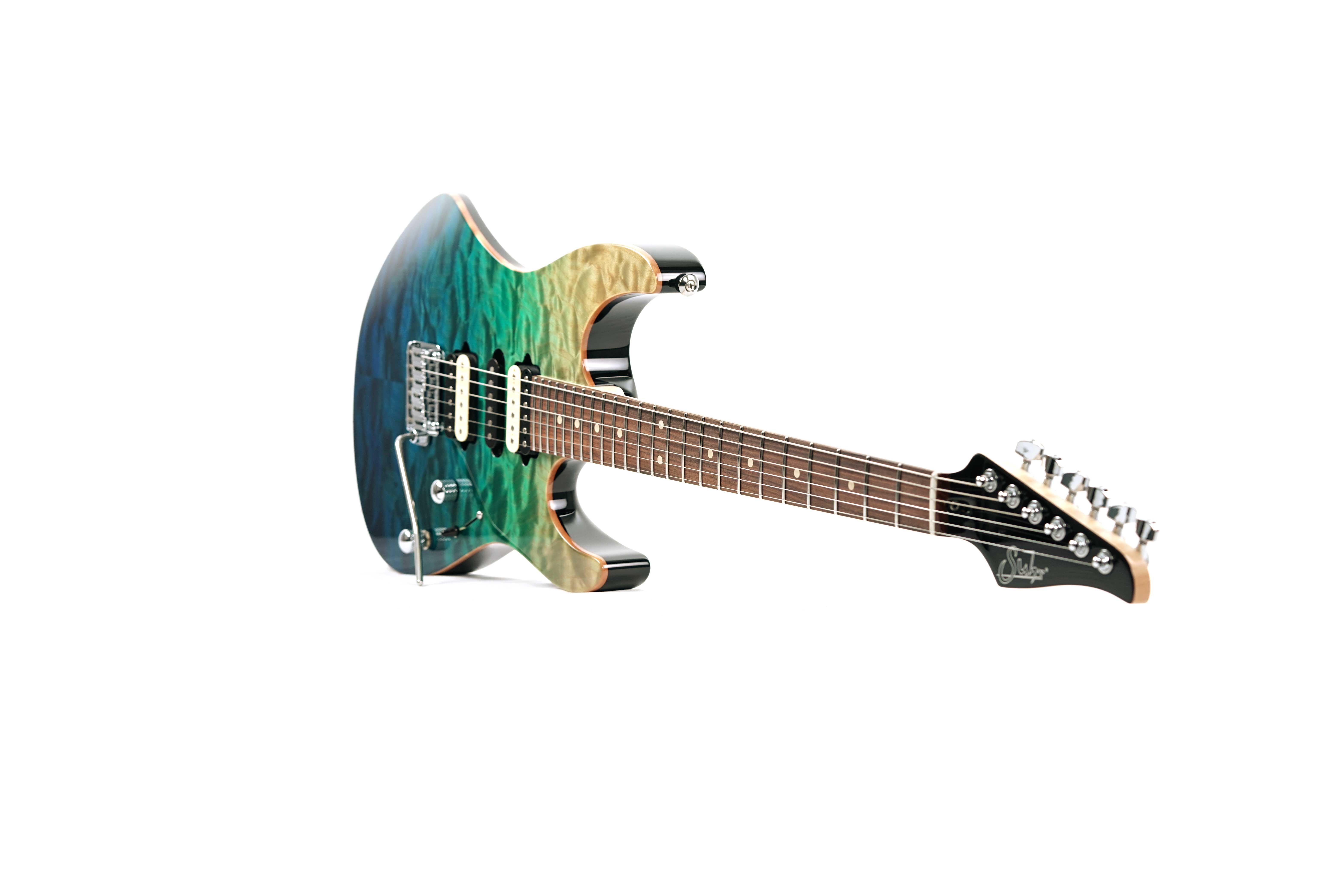 GUITARGUITAR Suhr Custom Modern Aqua Blue Gradient #79832