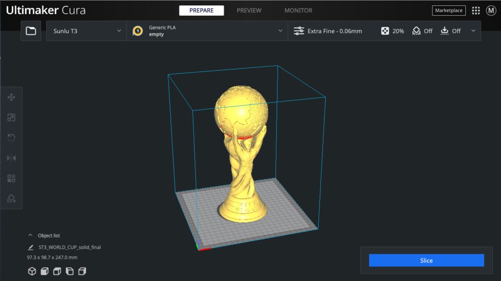 SunluT3 software inserted object