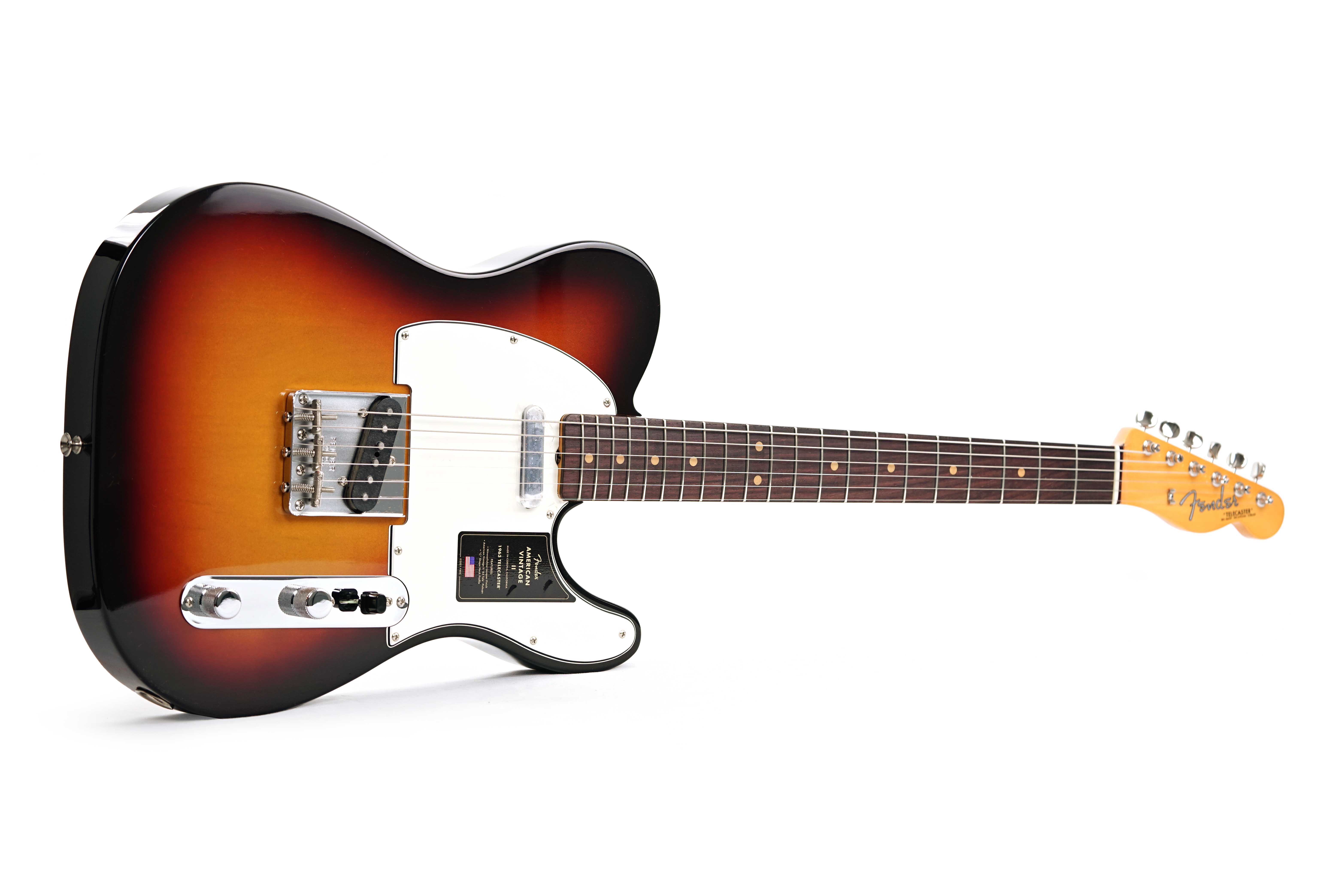 GUITARGUITAR Fender American Vintage II 63 Telecaster 3 Rosewood Fingerboard 3 Colour Sunburst (Ex-Demo) #V2441808