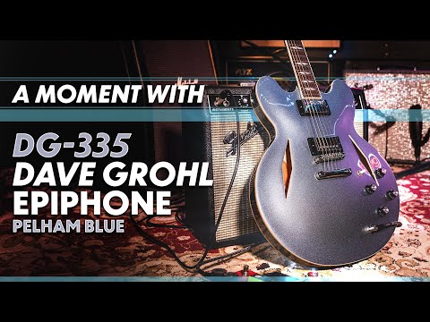GUITARGUITAR Epiphone Dave Grohl DG-335 Pelham Blue