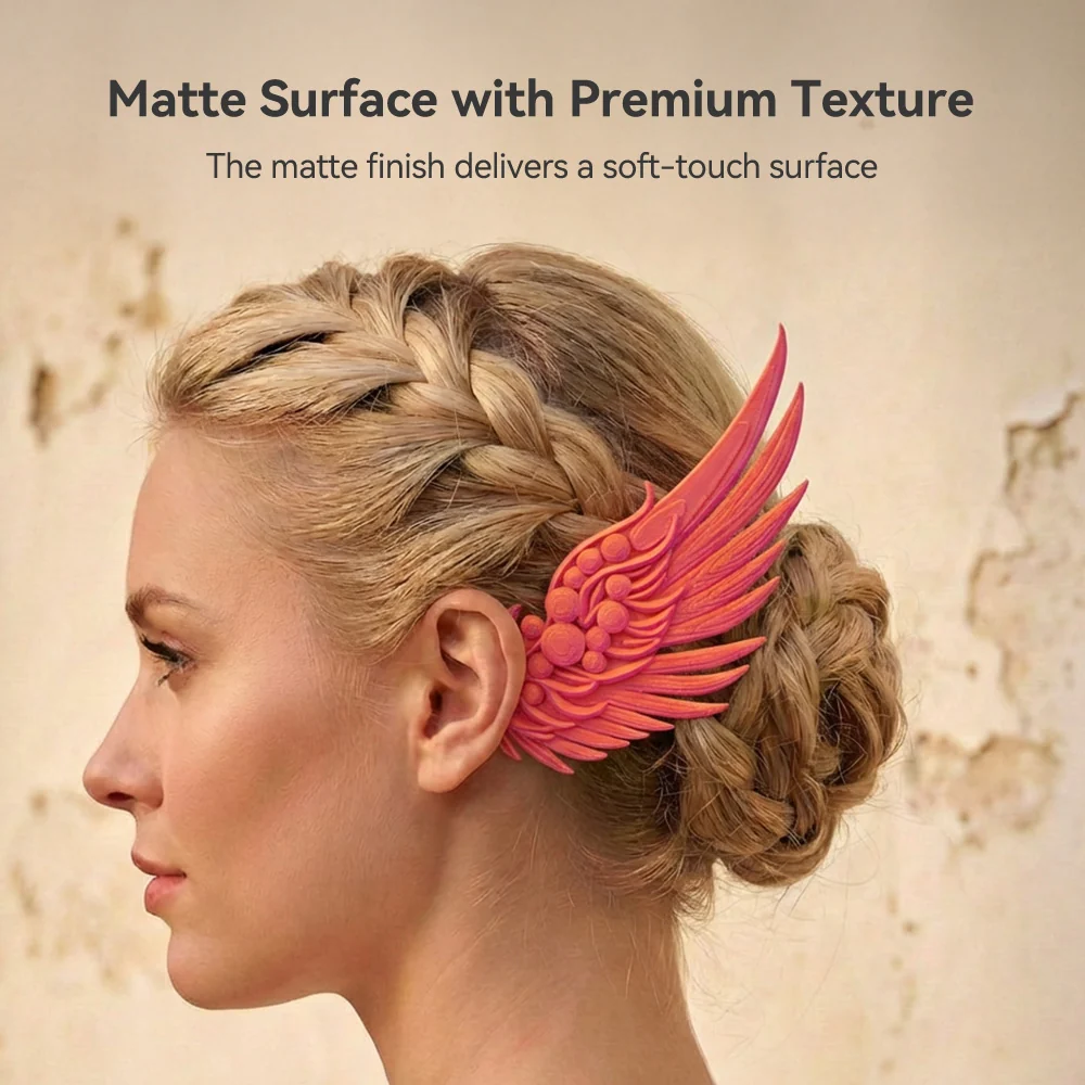 SUNLU Matte PLA Dual-Color 3D Printer Esthenic Filament 1KG, Seamless Two-Tone Shifts & Soft Matte Finish