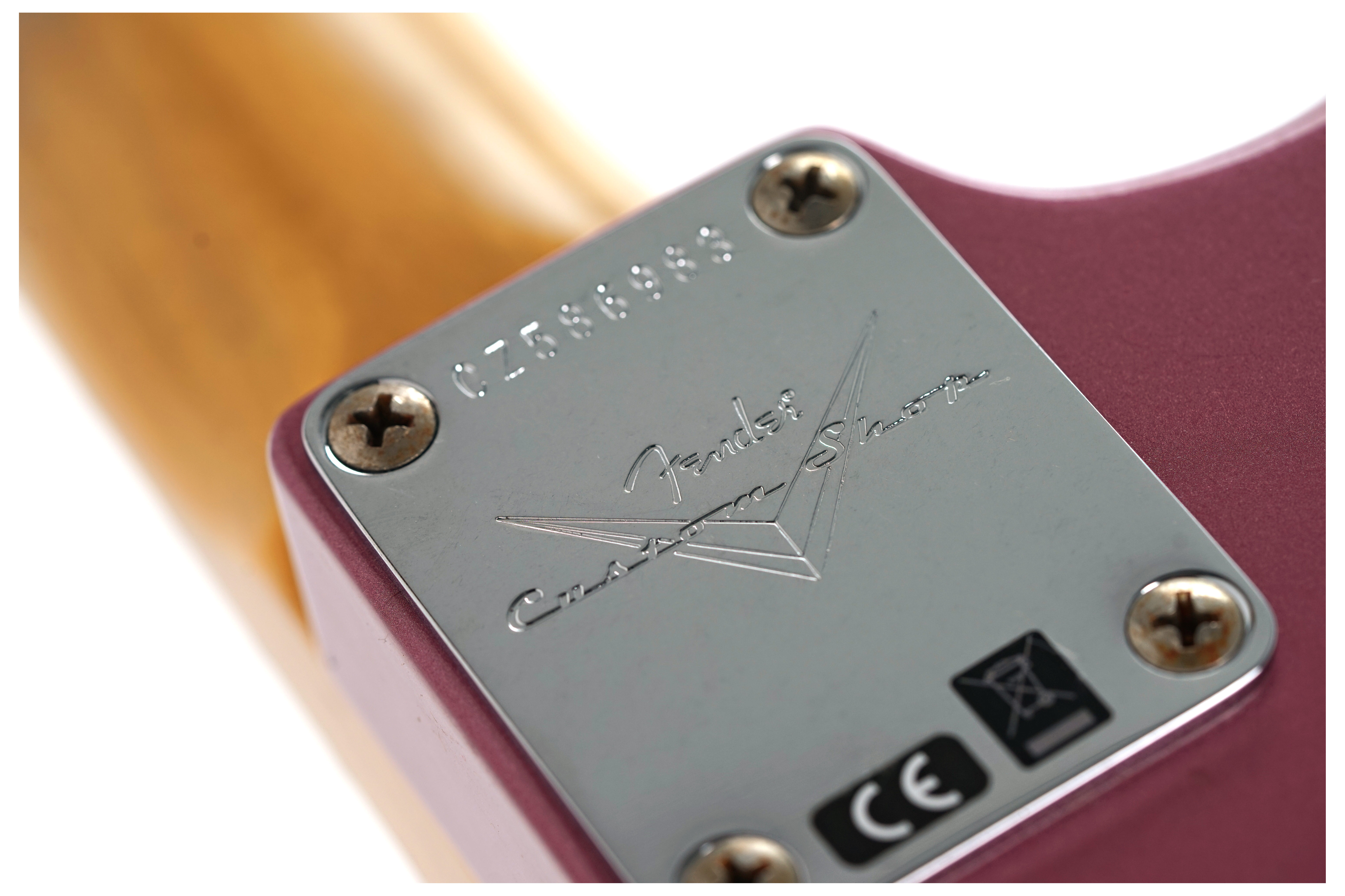 GUITARGUITAR Fender Custom Shop 1959 Collection Stratocaster Journeyman Relic Burgundy Mist Metallic Rosewood Fingerboard #CZ586983