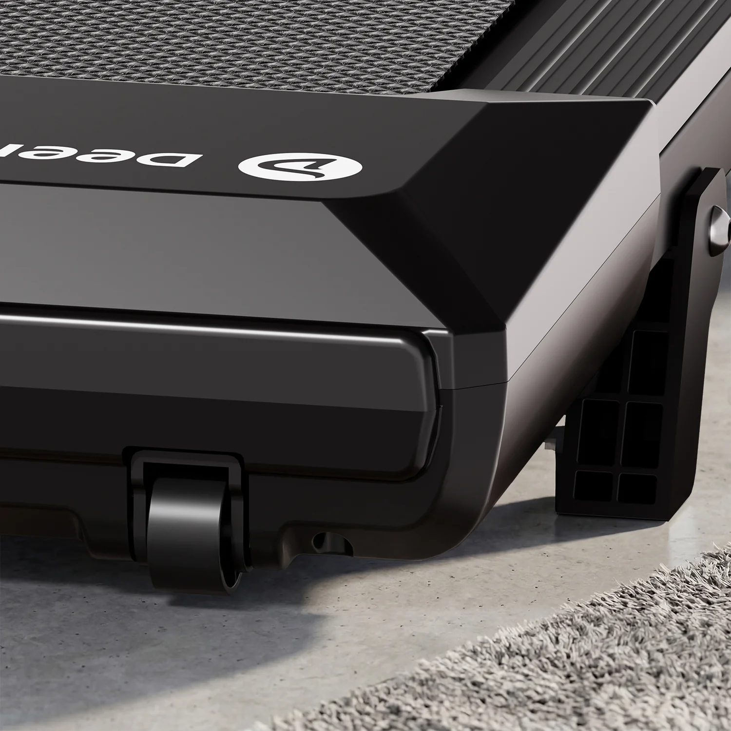 DeerRun Q2 Urban 7% Incline Walking Pad with Handrail