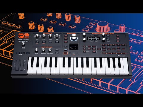GUITARGUITAR Ashun Sound Machines (ASM) Hydrasynth Explorer Keyboard