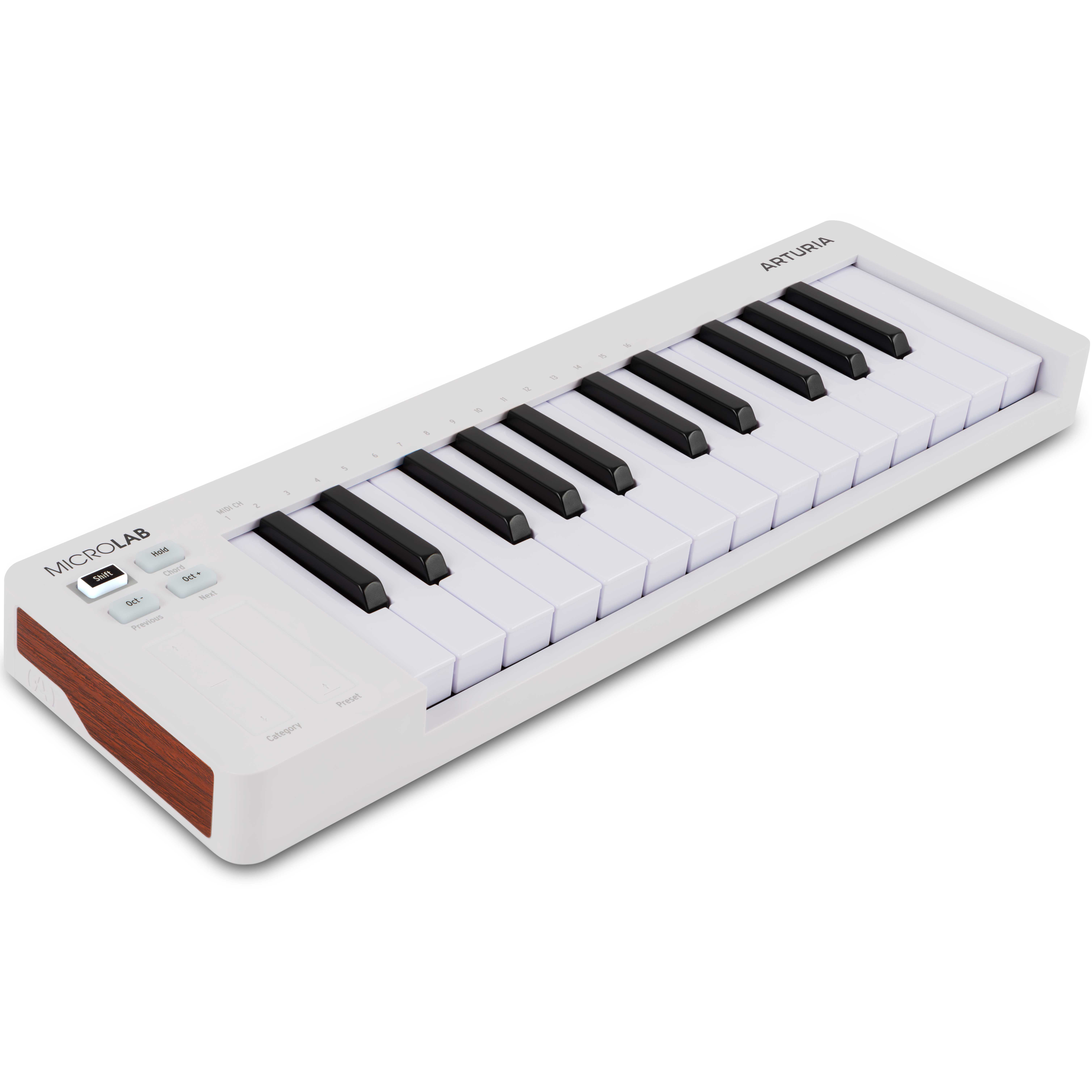 GUITARGUITAR Arturia Microlab MK3 White MIDI Keyboard
