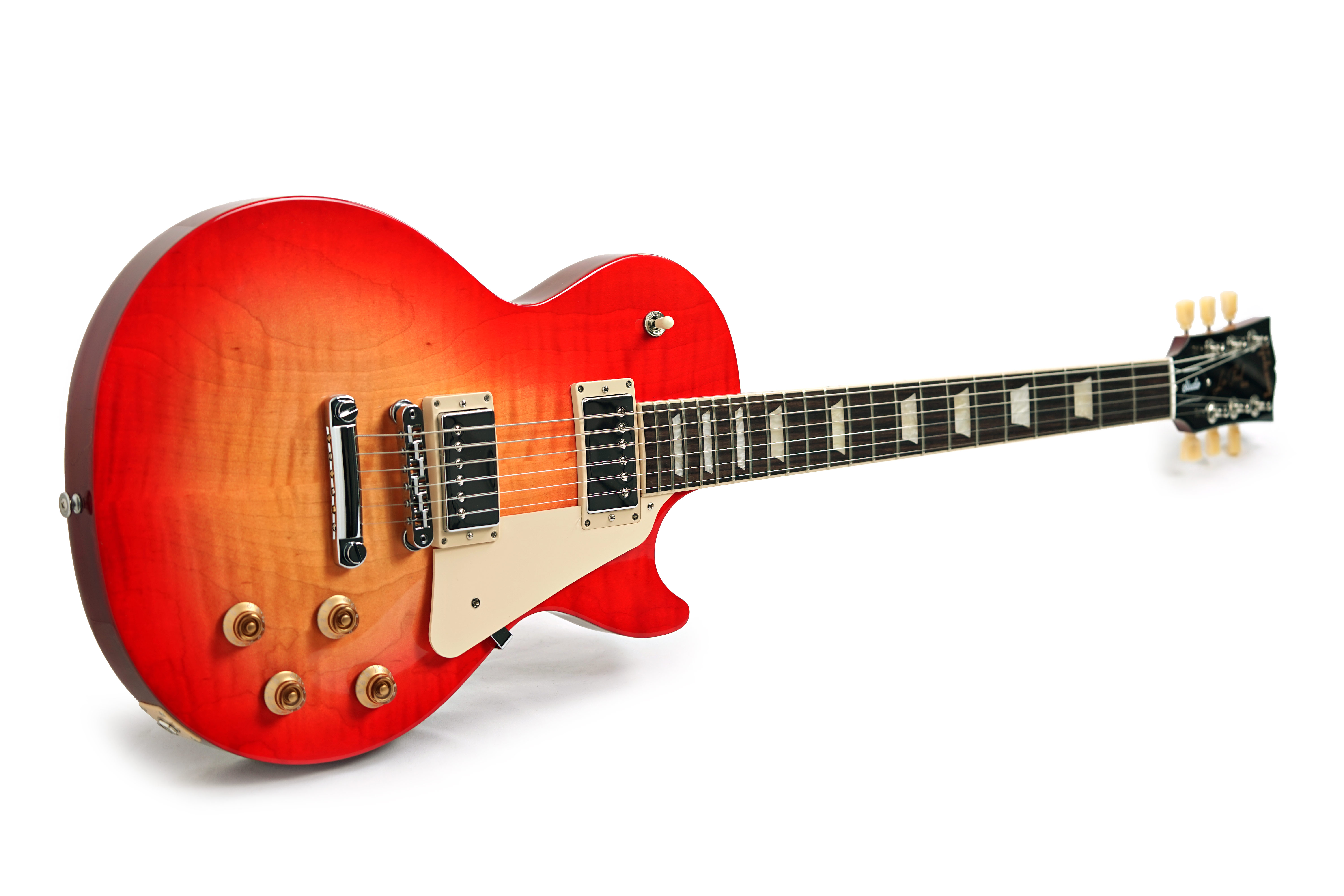 GUITARGUITAR Gibson Les Paul Studio Figured Washed Cherry Sunburst #208750301