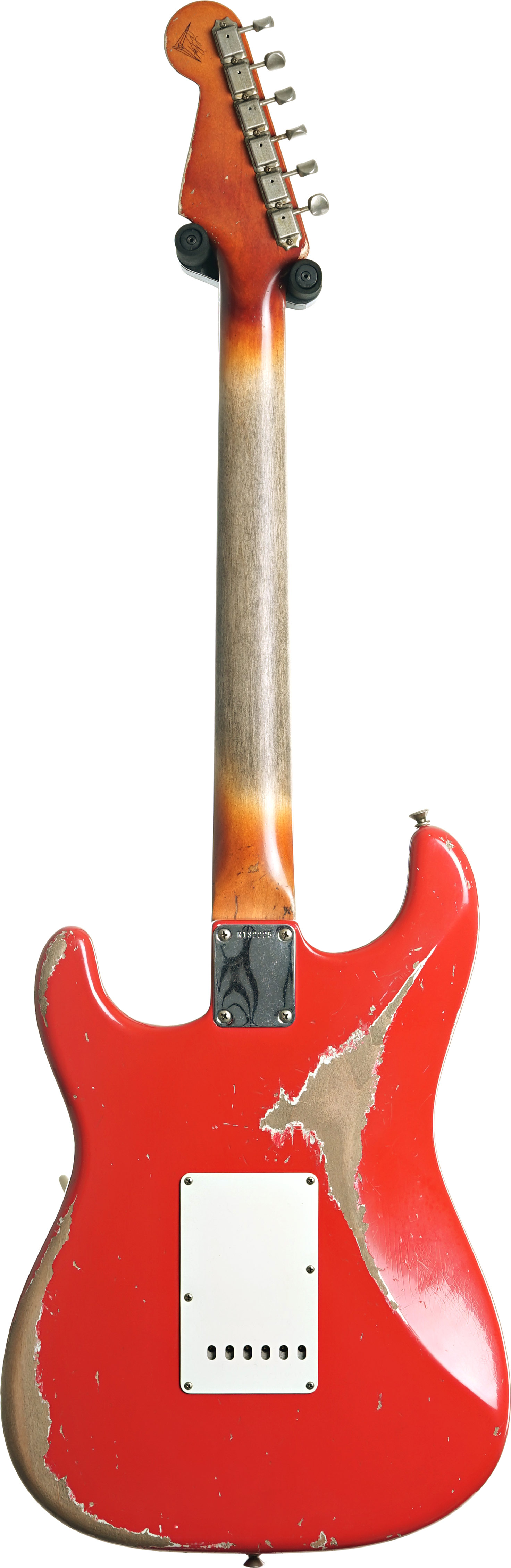 GUITARGUITAR Fender Custom Shop 61 Stratocaster Relic Fiesta Red Master Built by Levi Perry #R132225