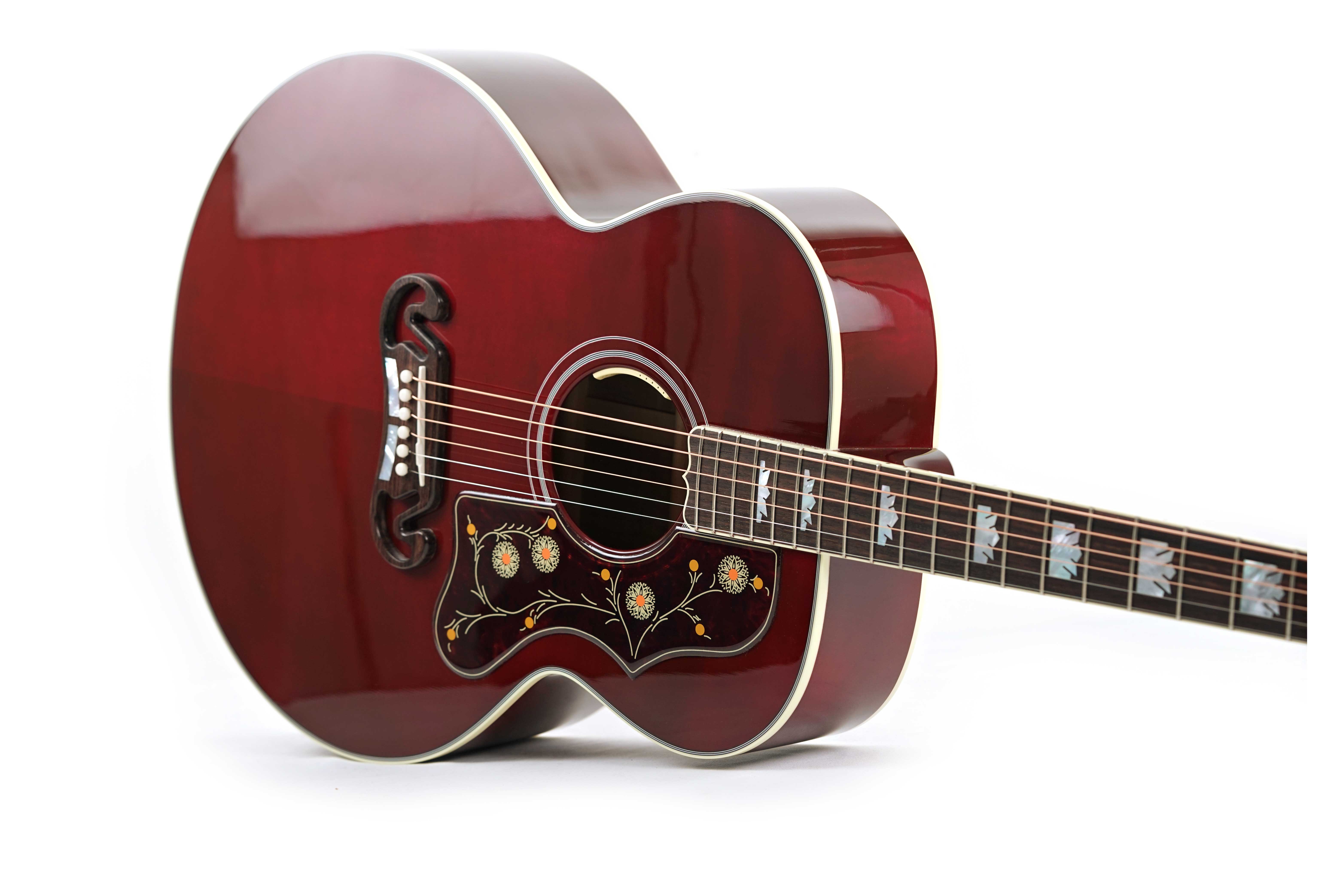 GUITARGUITAR Gibson SJ-200 Standard Maple Wine Red