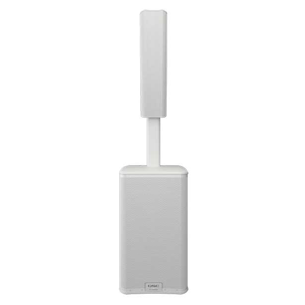 GUITARGUITAR QSC KC12-WH 3000W Active 3-Way Column Loudspeaker System White