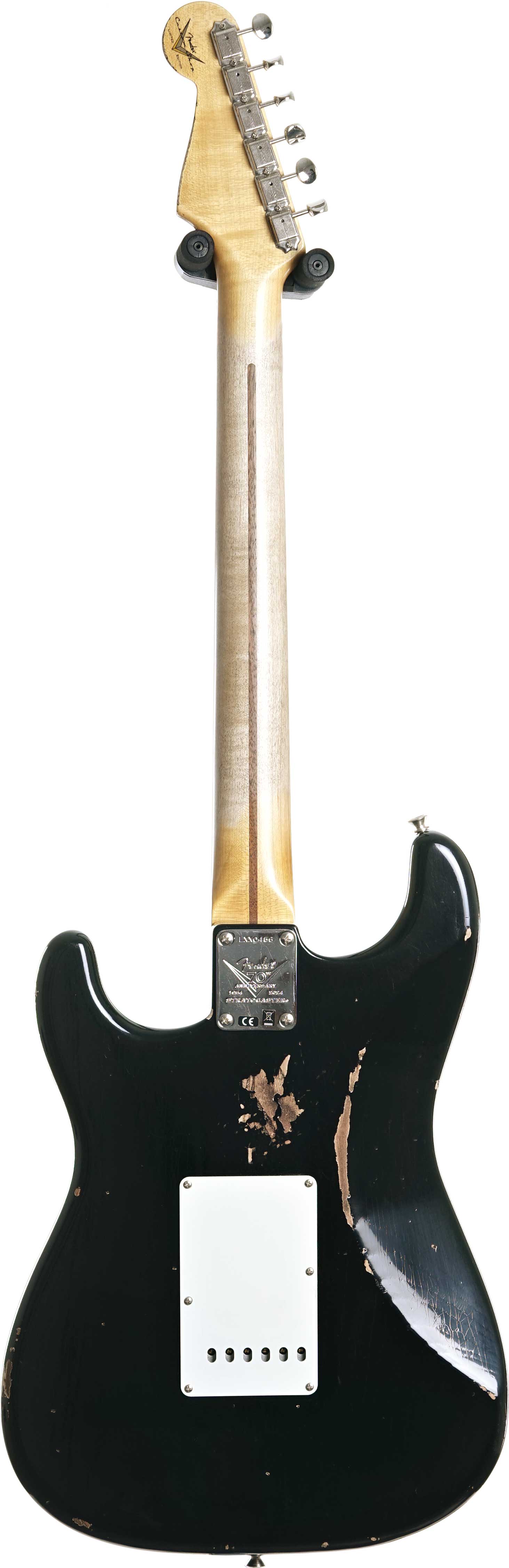 GUITARGUITAR Fender Custom Shop Limited Edition 1954 Stratocaster Relic Aged Black with Closet Classic Hardware #LXX0465