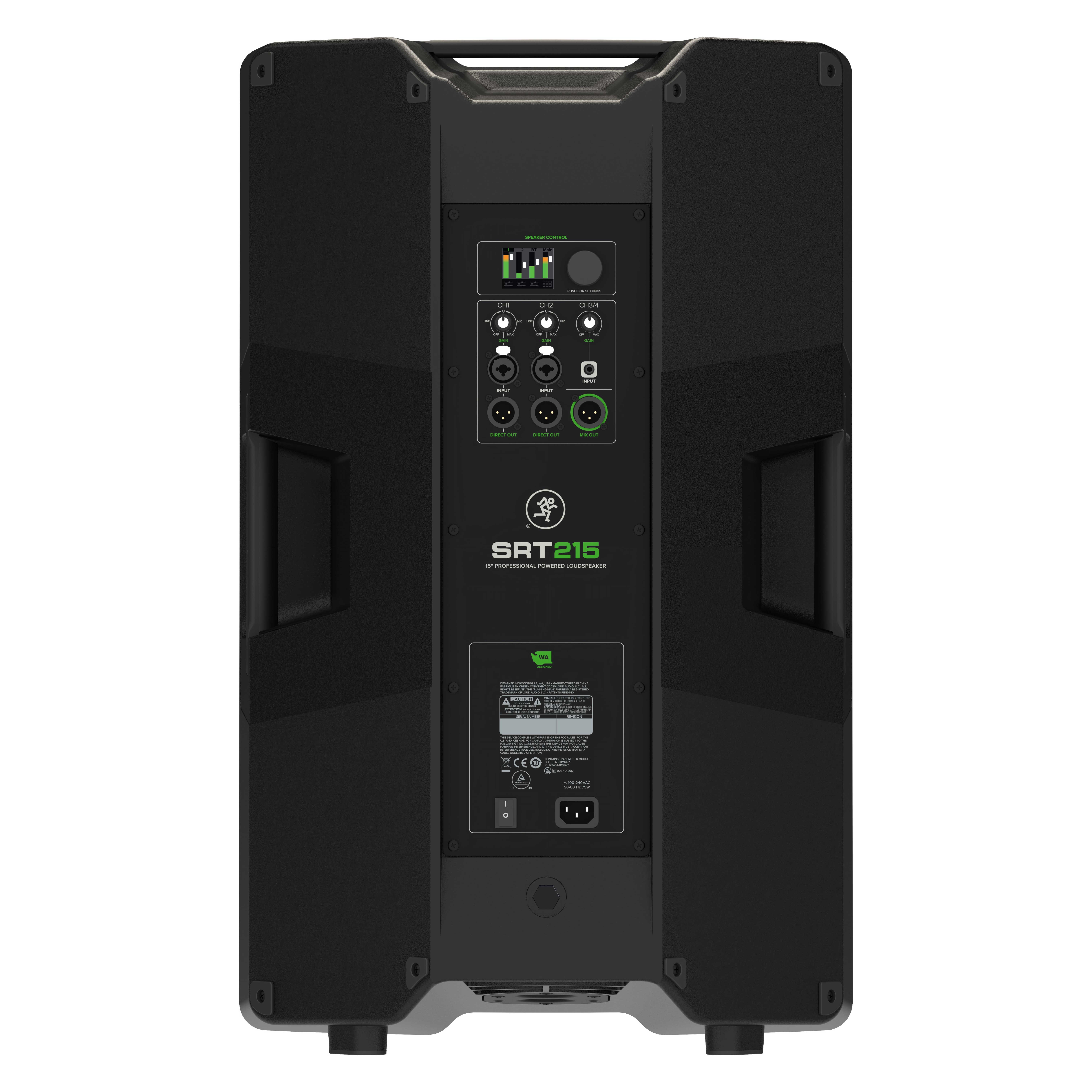 GUITARGUITAR Mackie SRT215 15 Inch 1600W Professional Powered Loudspeaker (Single)