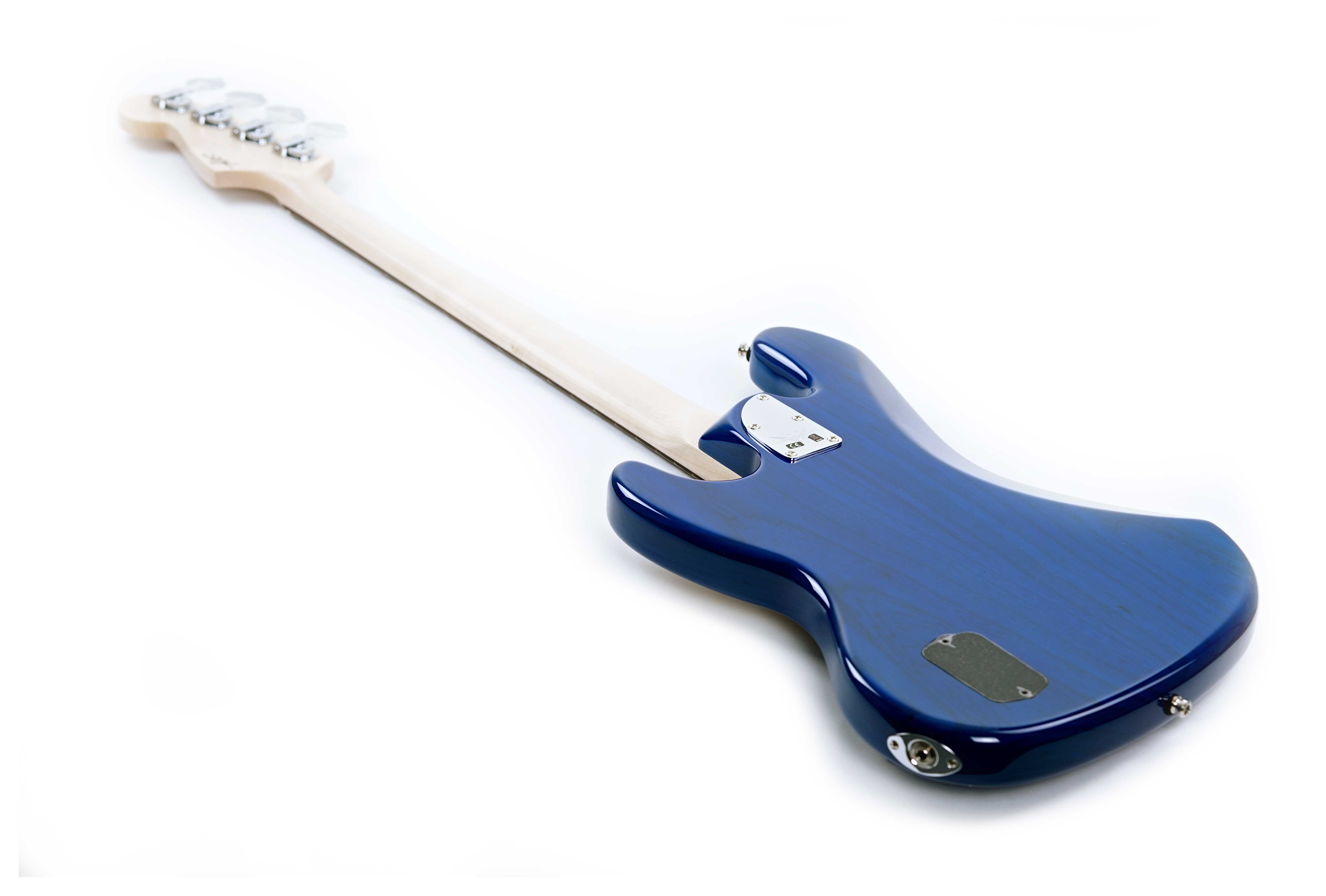 GUITARGUITAR Fender Custom Shop Custom Classic Jazz Bass IV Sapphire Blue Transparent Rosewood Fingerboard #cz568257