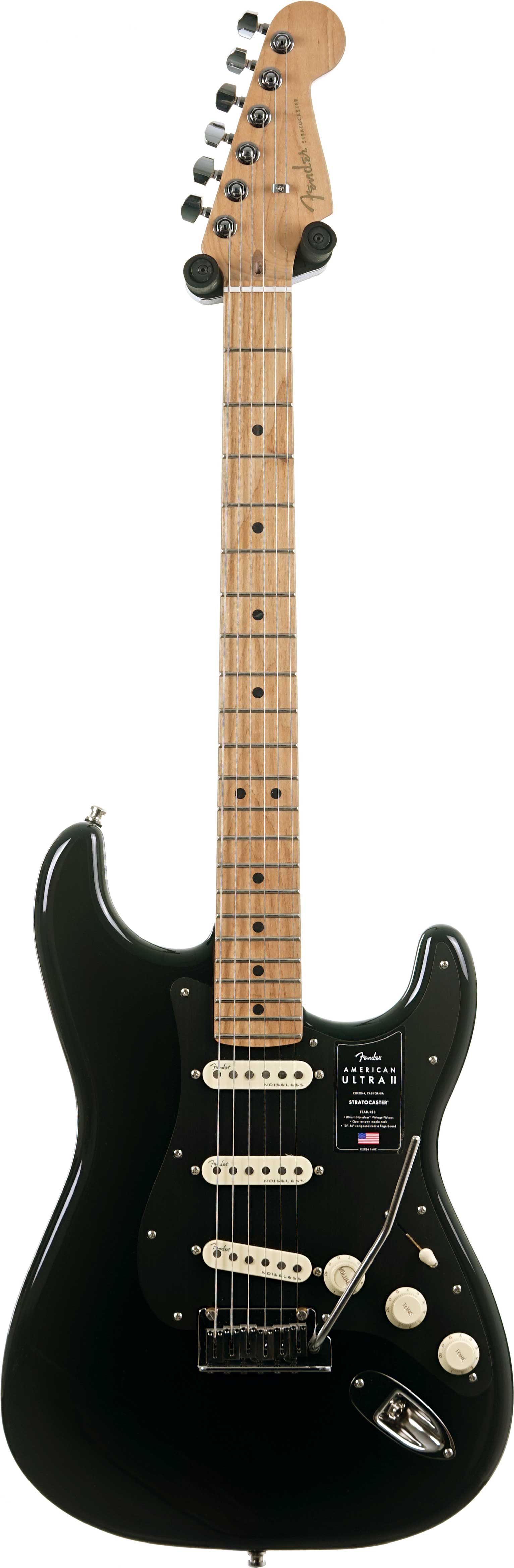 GUITARGUITAR Fender guitarguitar Exclusive Ultra II Stratocaster Roasted Maple Fingerboard Black #US25006701
