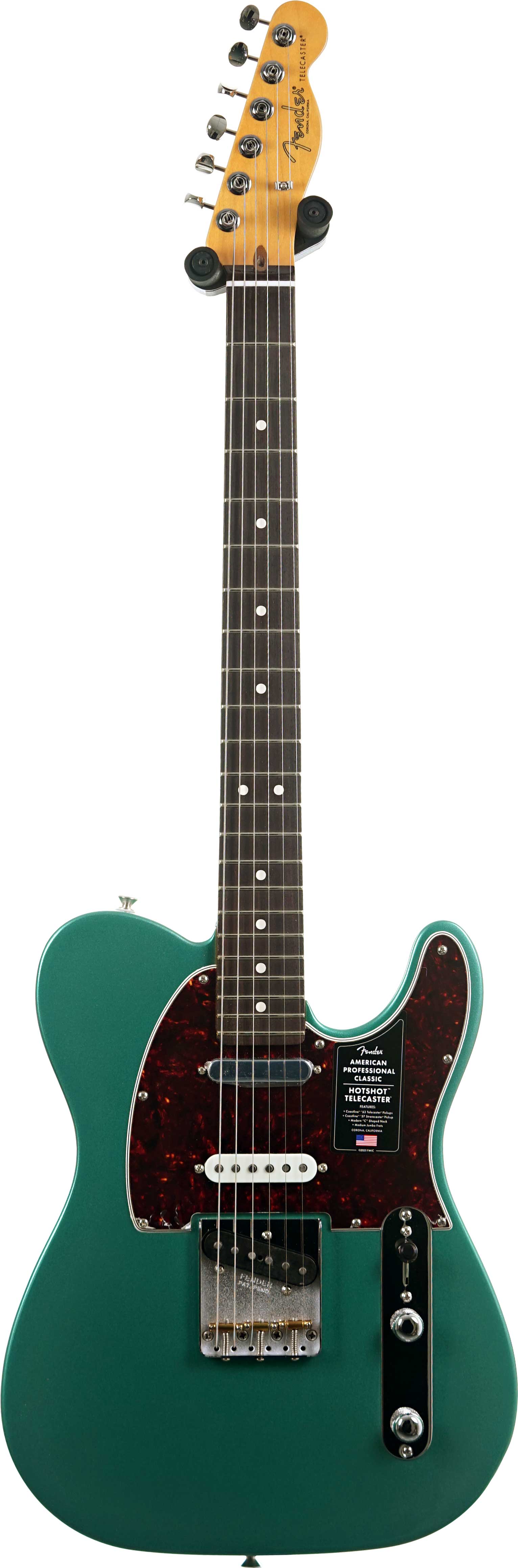 GUITARGUITAR Fender American Professional Classic Hotshot Telecaster SSS Faded Sherwood Green Metallic Rosewood Fingerboard #US25093555