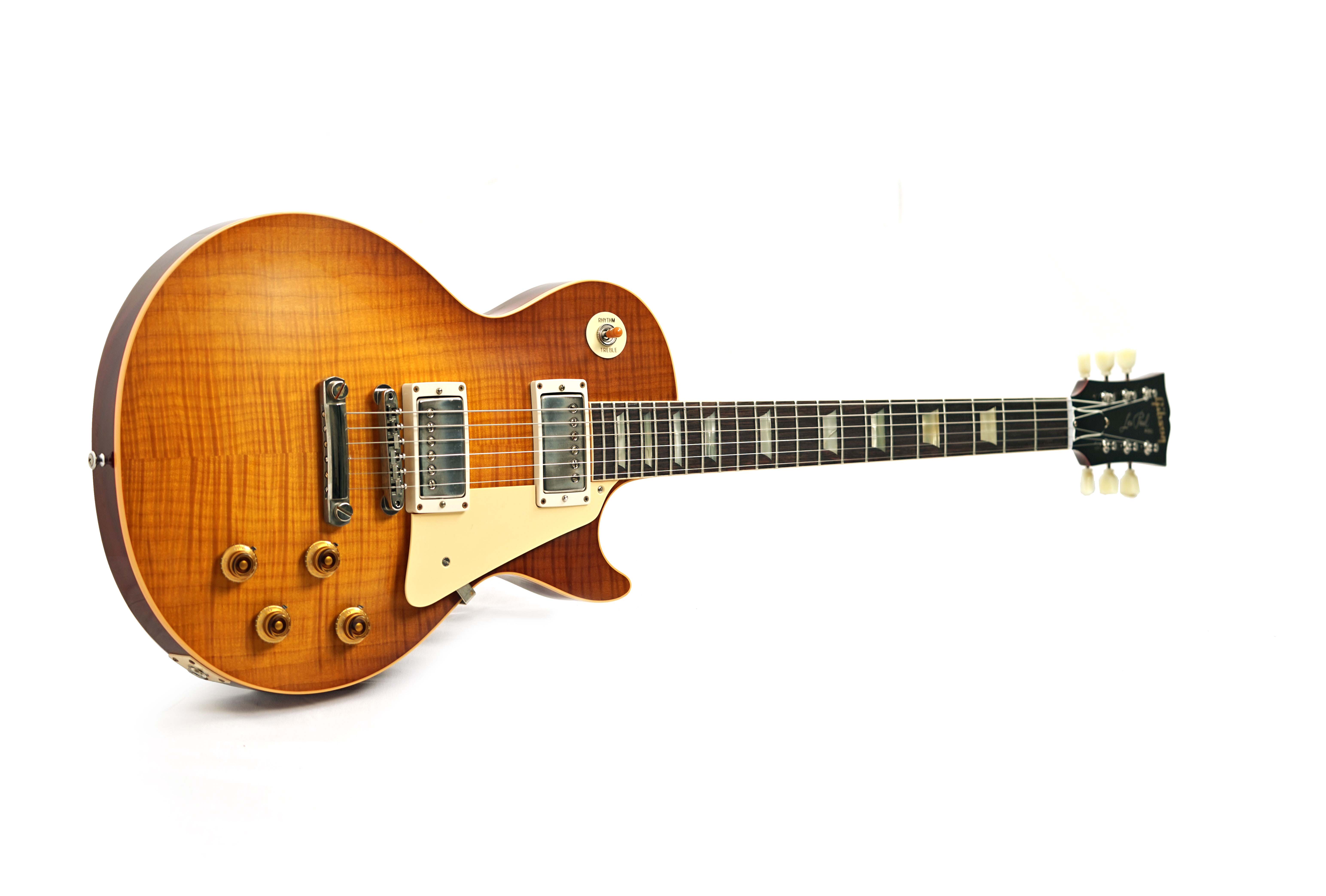 GUITARGUITAR Gibson Custom Shop Dealer Select 1959 Les Paul VOS Standard Honey Lemon Fade #952890