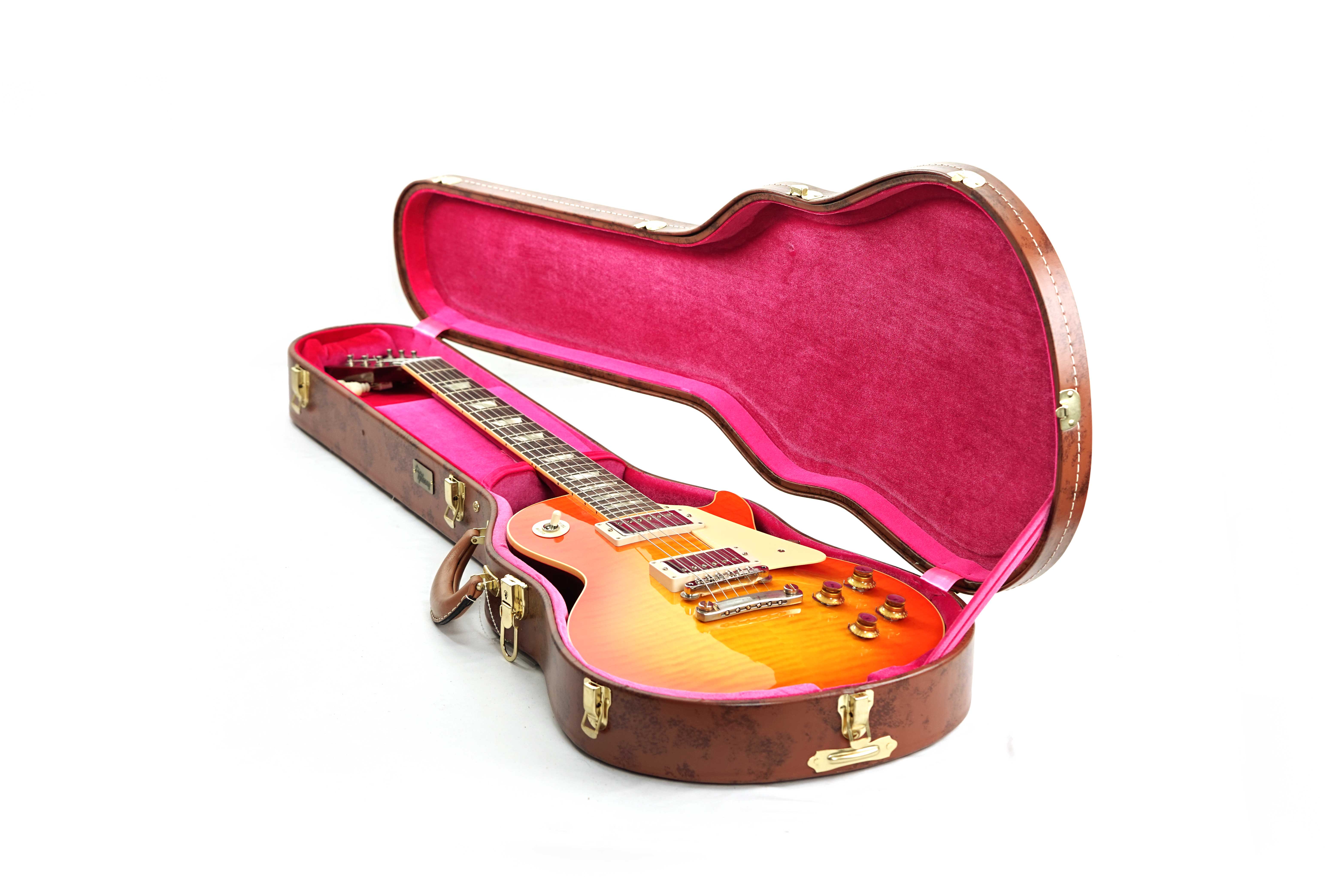 GUITARGUITAR Gibson Custom Shop 1960 Les Paul Standard Reissue Tangerine Burst VOS #04086