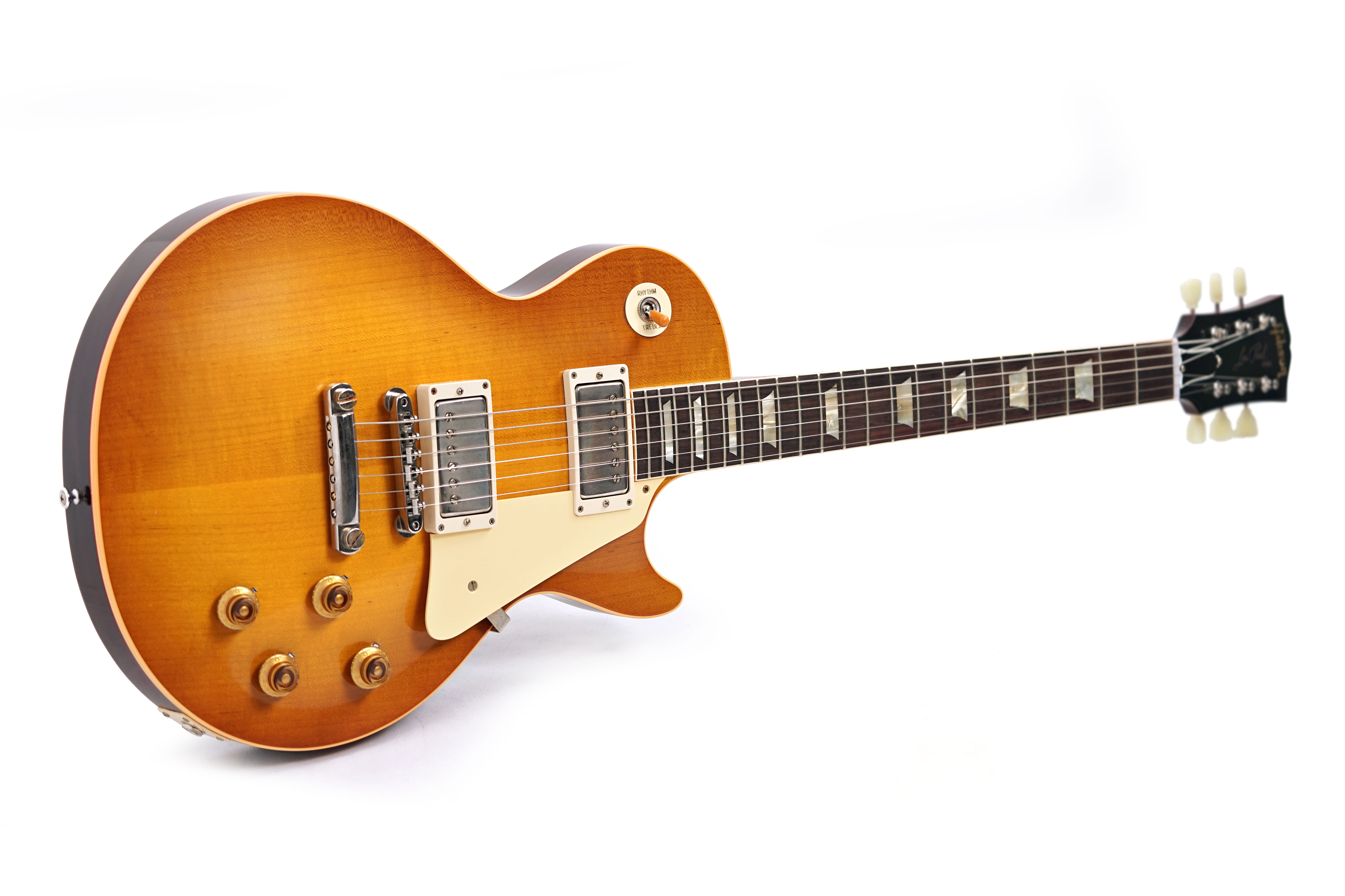GUITARGUITAR Gibson Custom Shop 1958 Les Paul Standard Reissue Lemon Burst VOS #85348