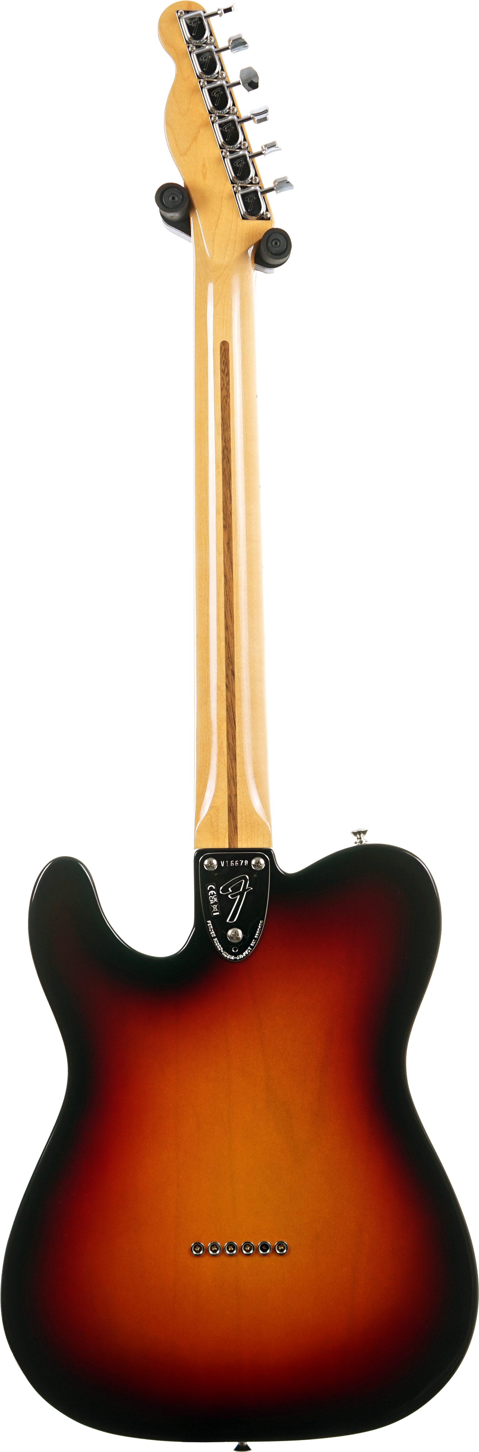 GUITARGUITAR Fender American Vintage II 72 Telecaster Thinline Maple Fingerboard 3 Colour Sunburst #V16678