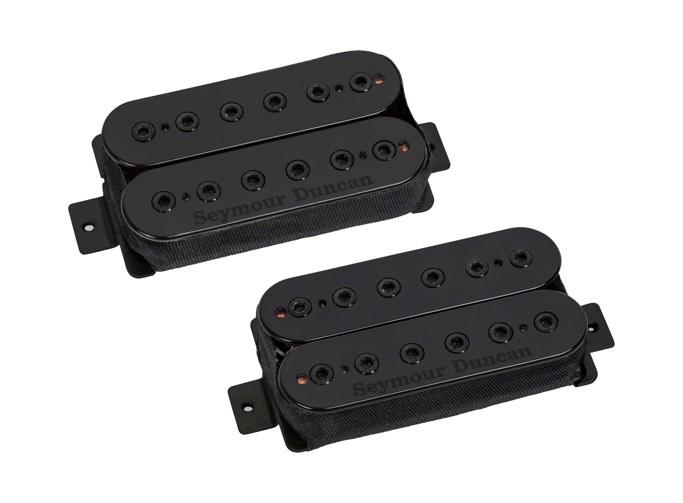 GUITARGUITAR Seymour Duncan Holcomb Scarlet & Scourge Humbucker Set Black