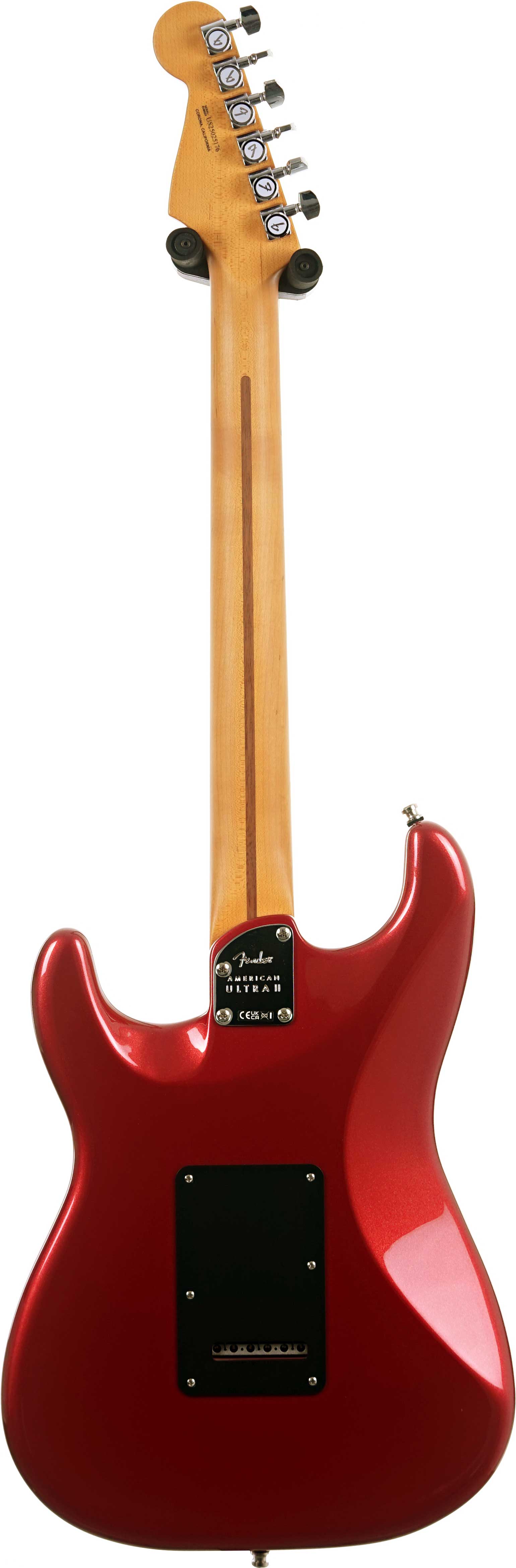 GUITARGUITAR Fender American Ultra II Stratocaster HSS Maple Fingerboard Sinister Red #US25025176