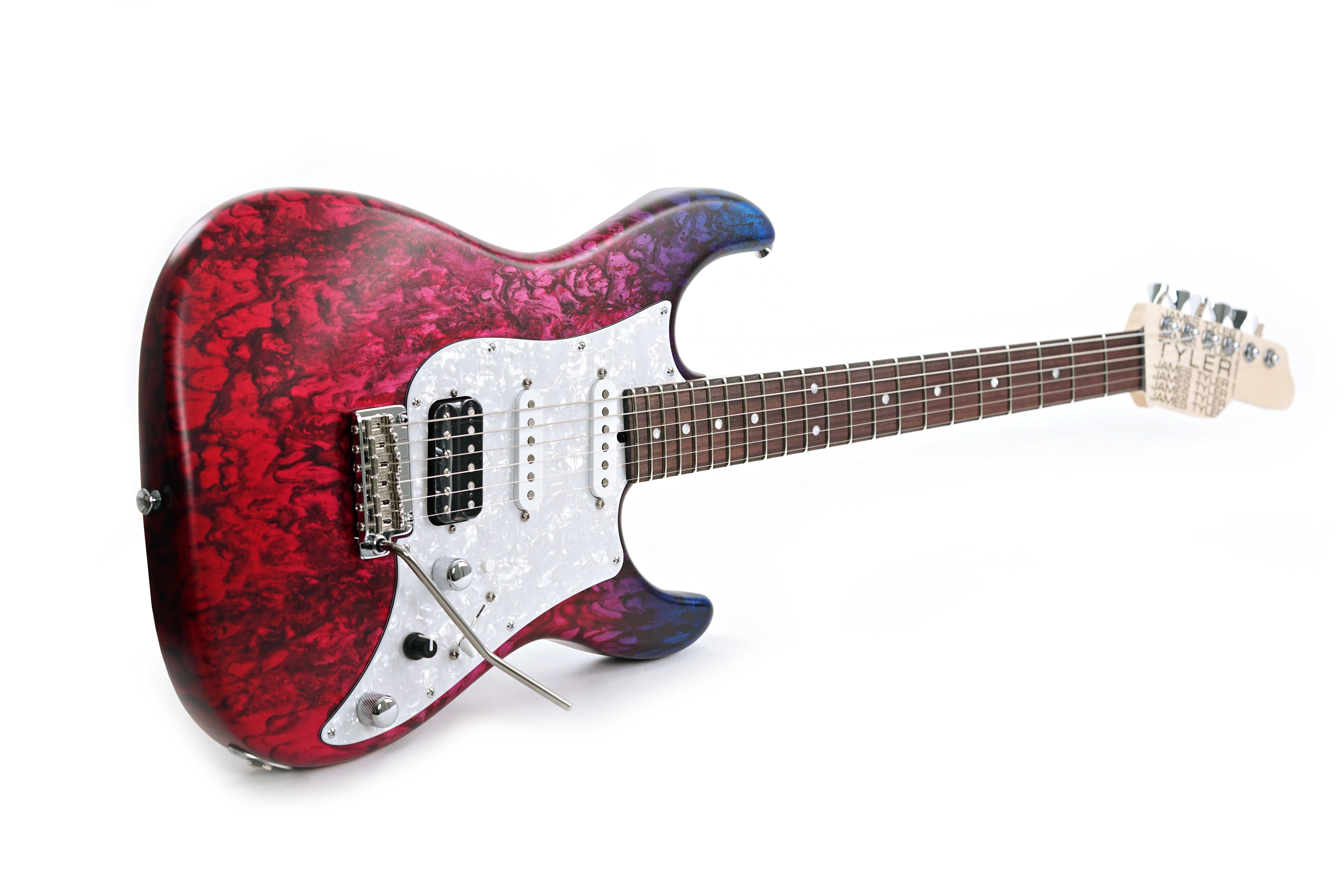 GUITARGUITAR Tyler USA Studio Elite HD Jimburst Over Cherry Shmear