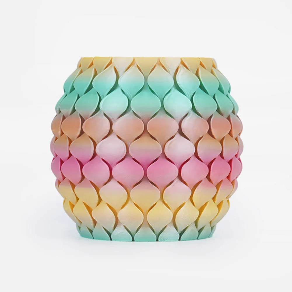 [MOQ: 3KG] PLA, SILK, PETG Rainbow Filament 3D Printer Filament 1KG