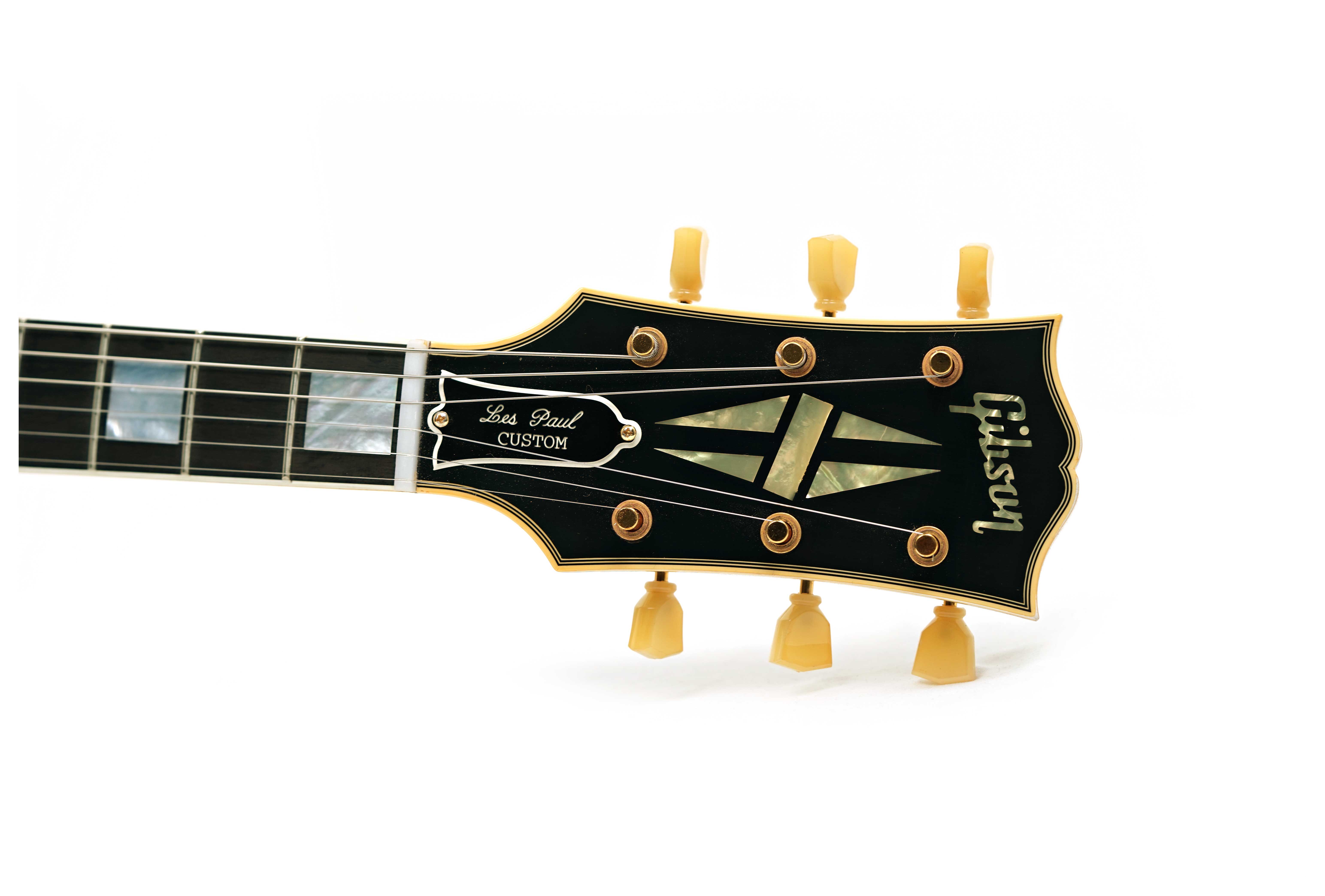 GUITARGUITAR Gibson Custom Shop Murphy Lab 1957 Les Paul Custom Reissue 3-Pickup Bigsby Light Aged #75997