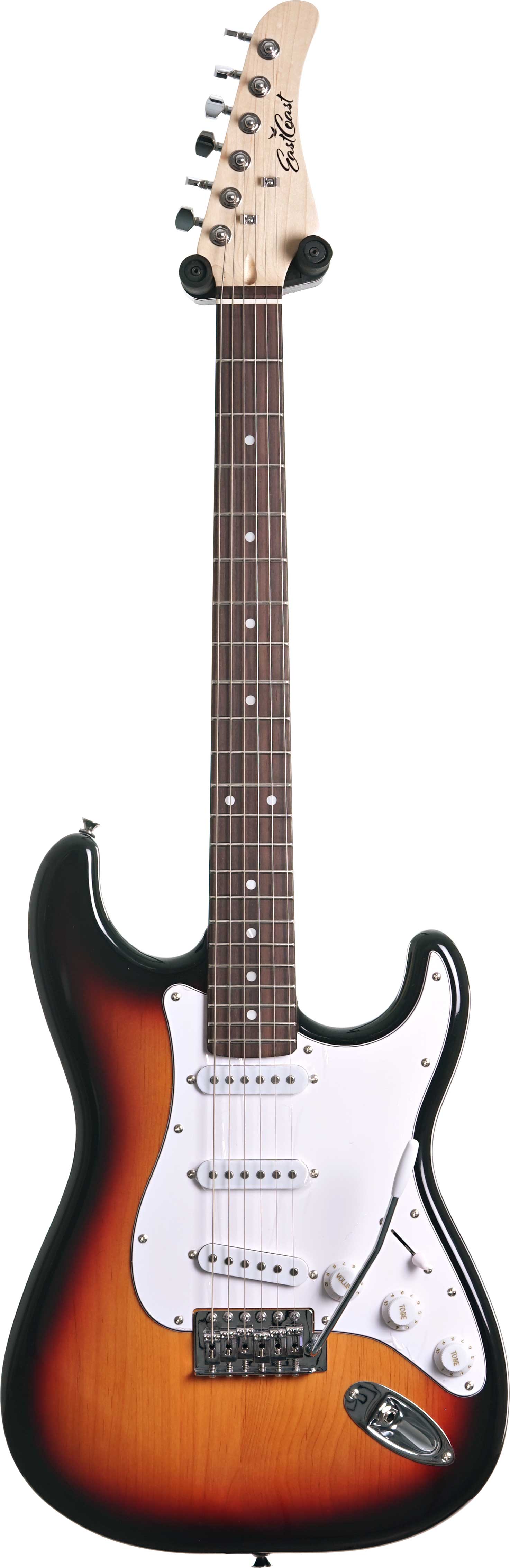 GUITARGUITAR EastCoast ST1 3-Tone Sunburst Rosewood Fingerboard