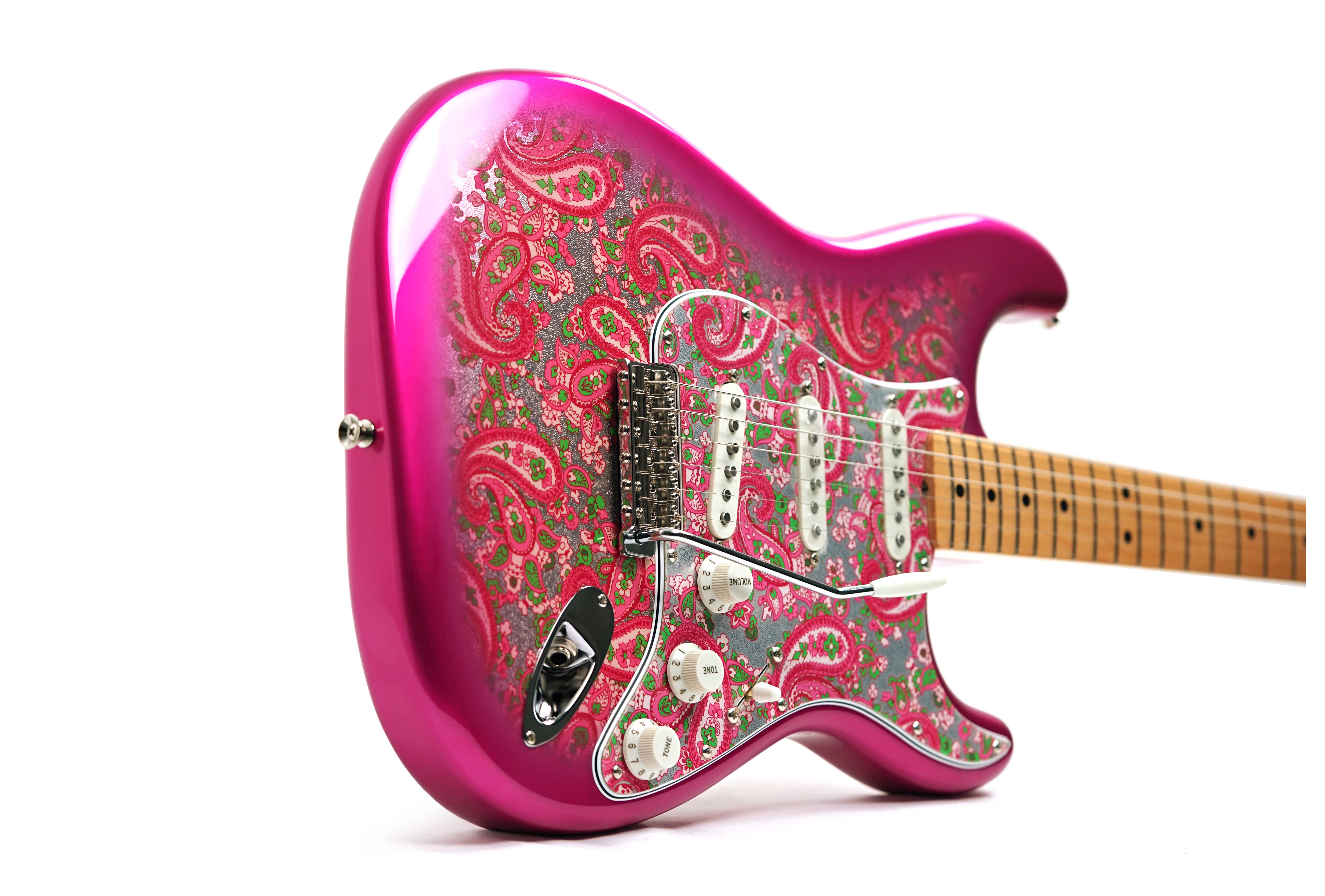 GUITARGUITAR Fender guitarguitar Exclusive Made in Japan Limited Stratocaster Pink Paisley Maple Fingerboard
