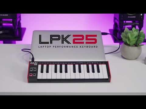GUITARGUITAR Akai Professional LPK25 MK2 Laptop Performance Keyboard