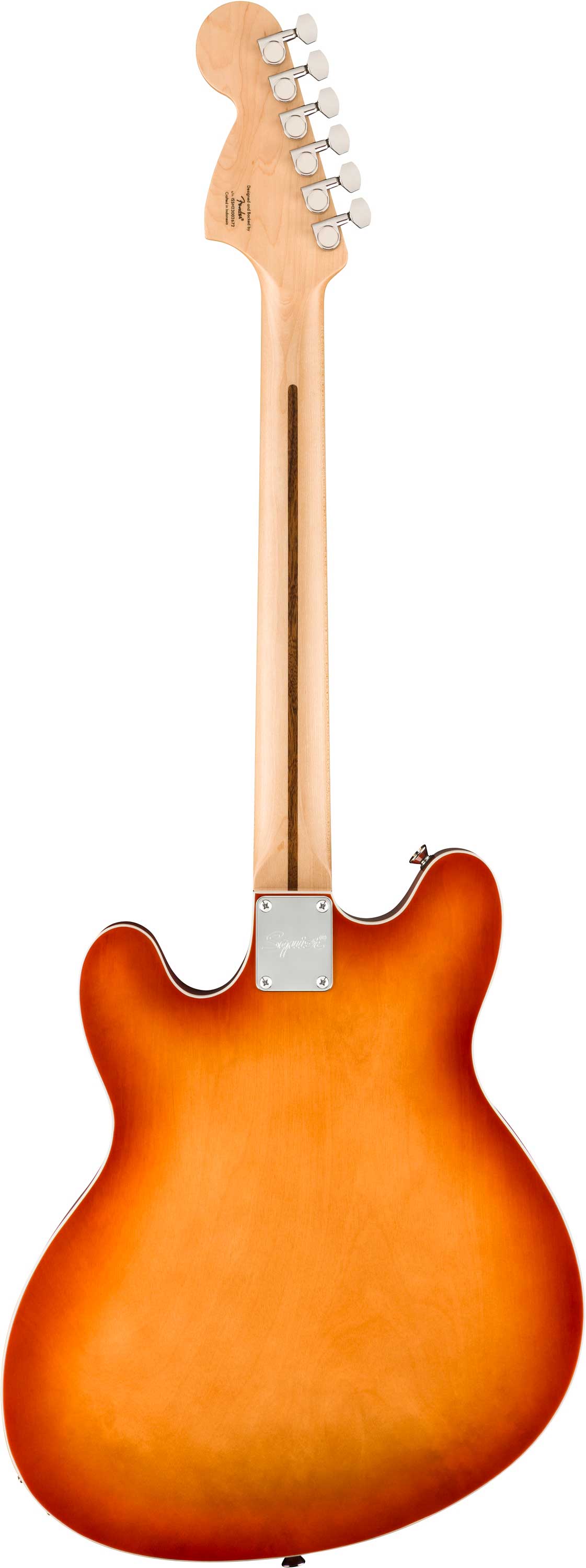 GUITARGUITAR Squier Affinity Series Starcaster Deluxe Sienna Sunburst Maple Fingerboard