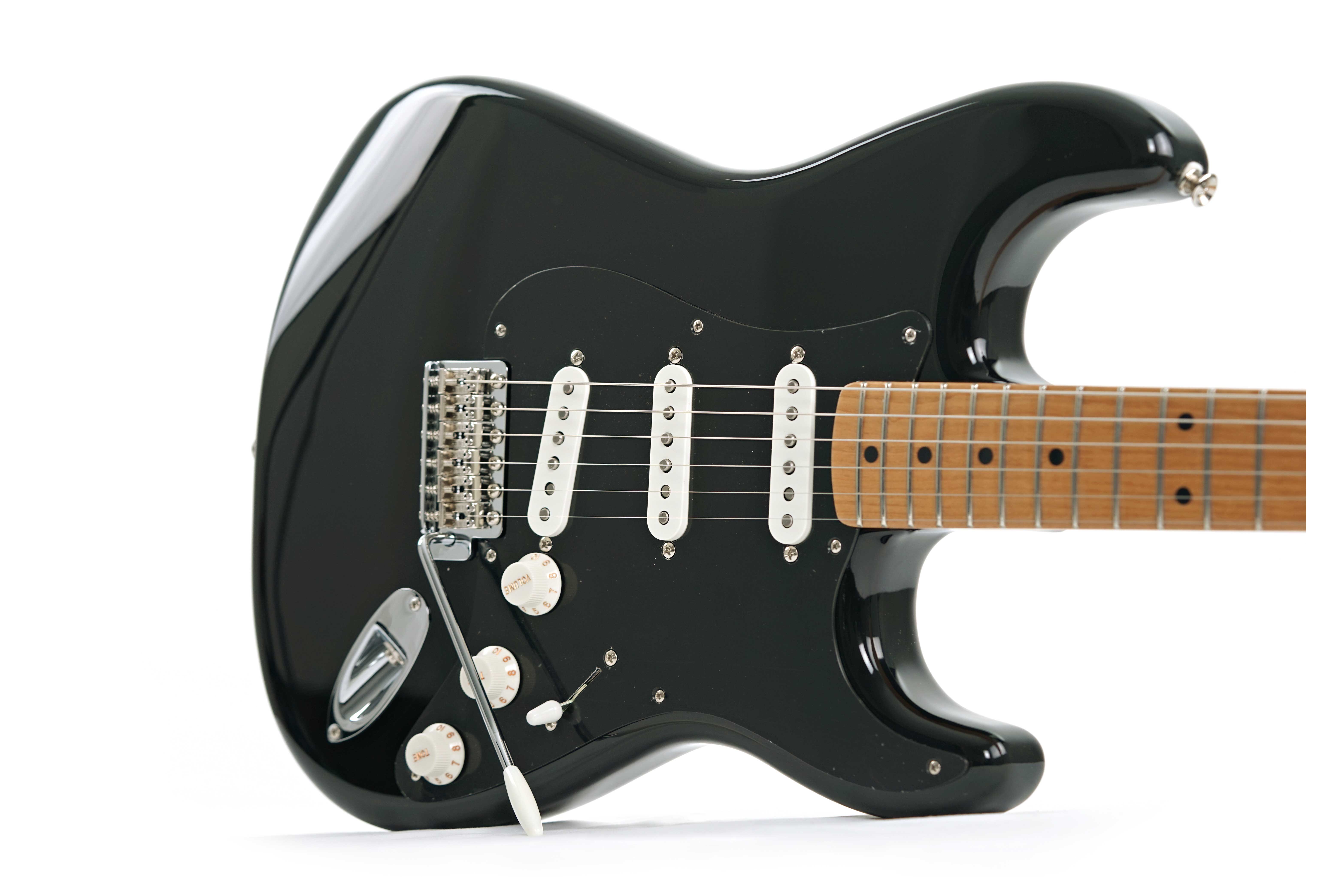 GUITARGUITAR Fender guitarguitar Exclusive Vintera II 50s Tribute Stratocaster Maple Fingerboard Black