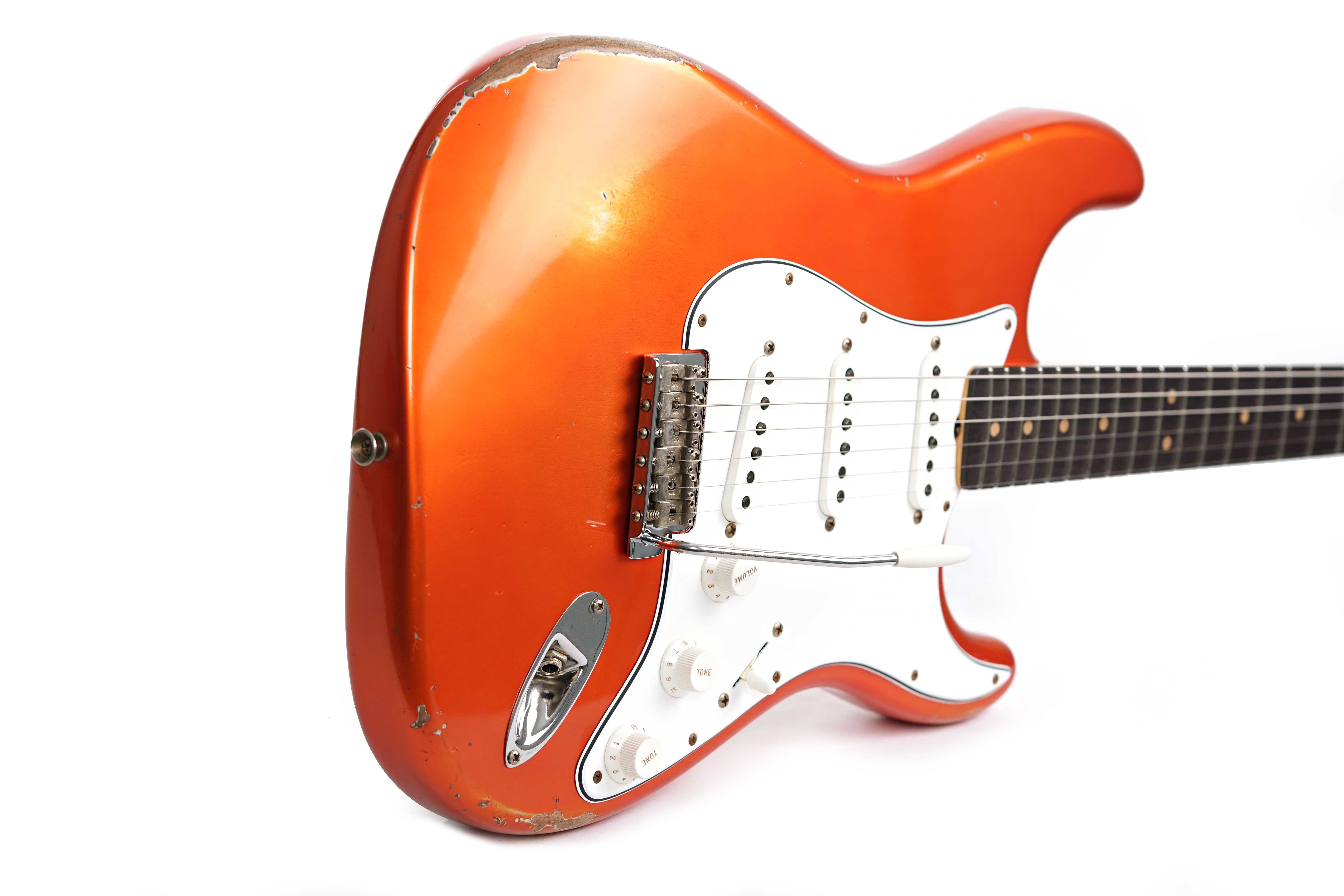 GUITARGUITAR Fender Custom Shop Mid '60s Collection Stratocaster Relic Faded Candy Tangerine #R138920
