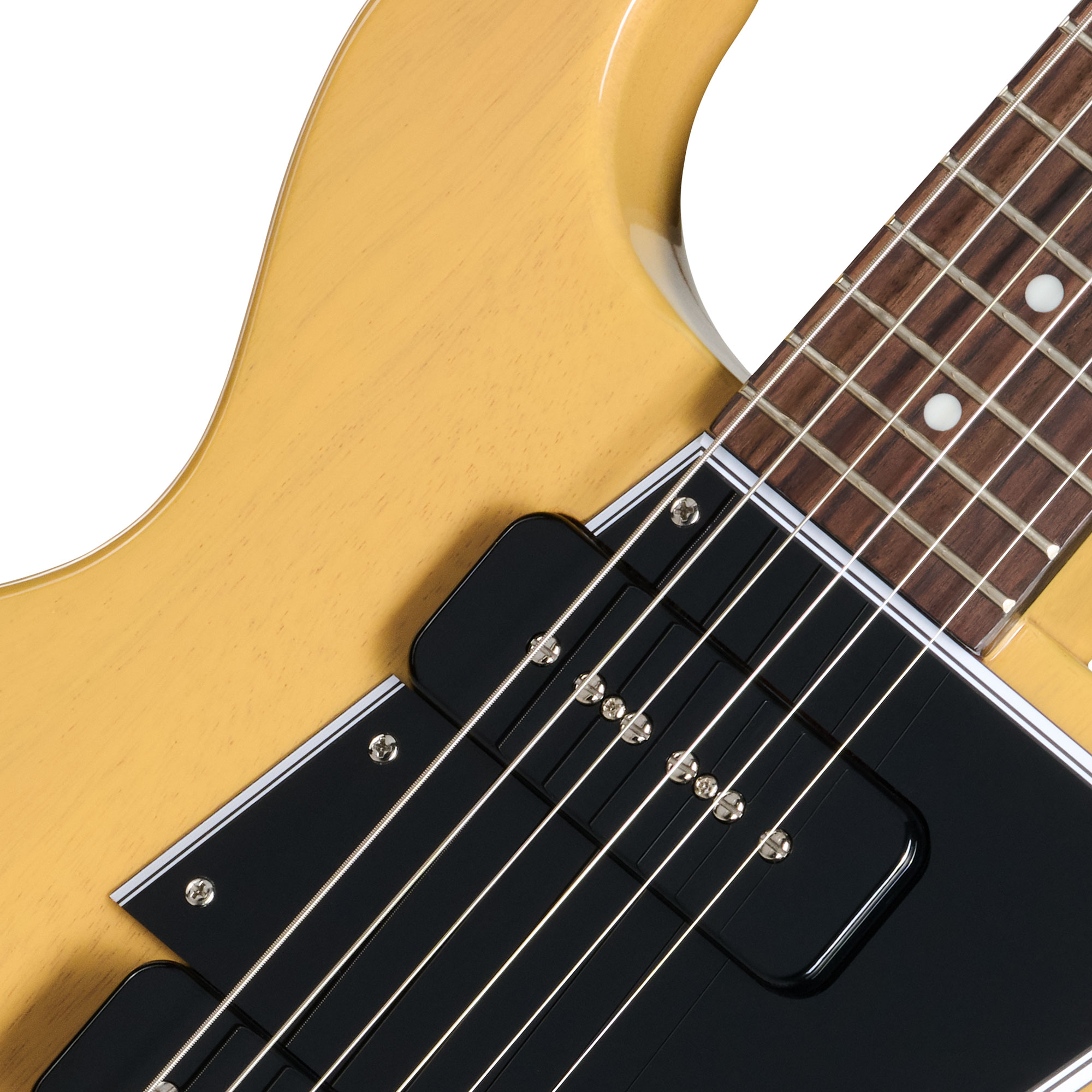 GUITARGUITAR Epiphone Inspired by Gibson Les Paul Special Double Cut TV Yellow