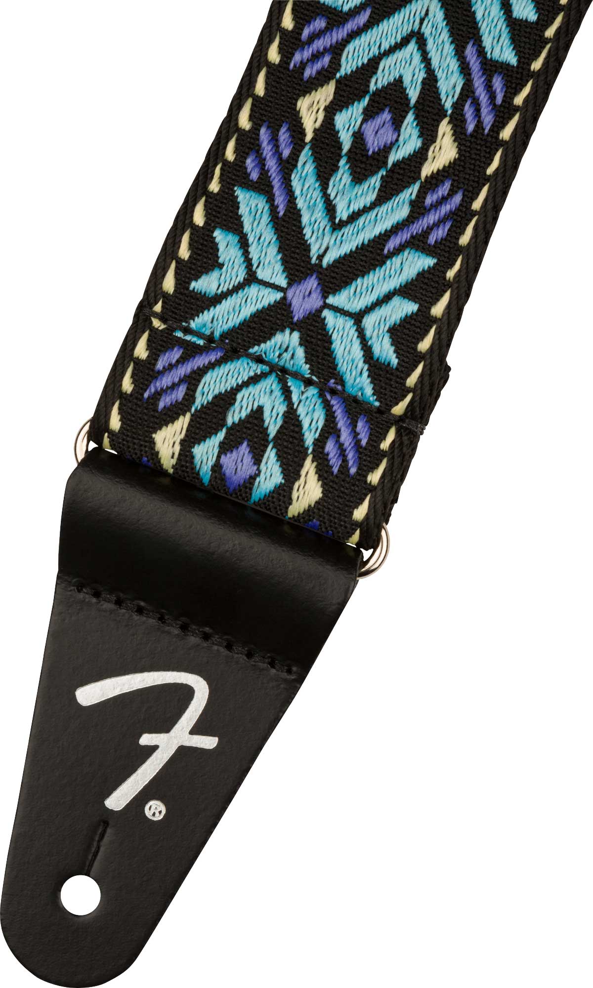 GUITARGUITAR Fender Pasadena Woven Strap Blue Snowflake