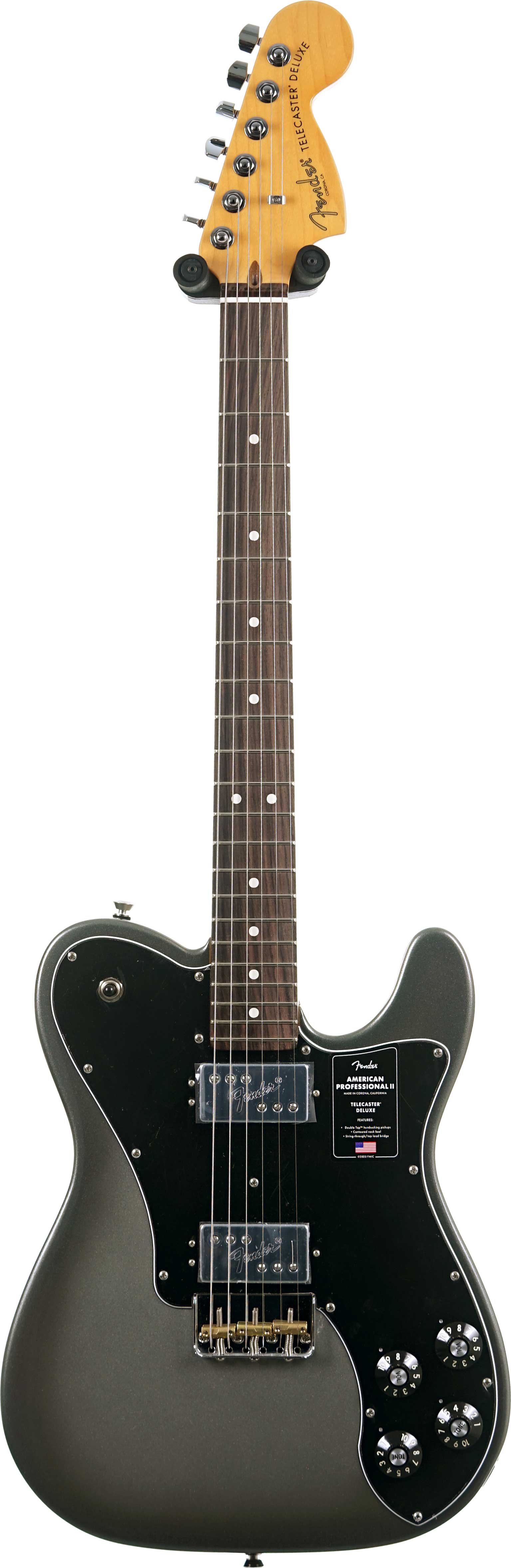 GUITARGUITAR Fender American Professional II Telecaster Deluxe Mercury Rosewood Fingerboard #US25021970