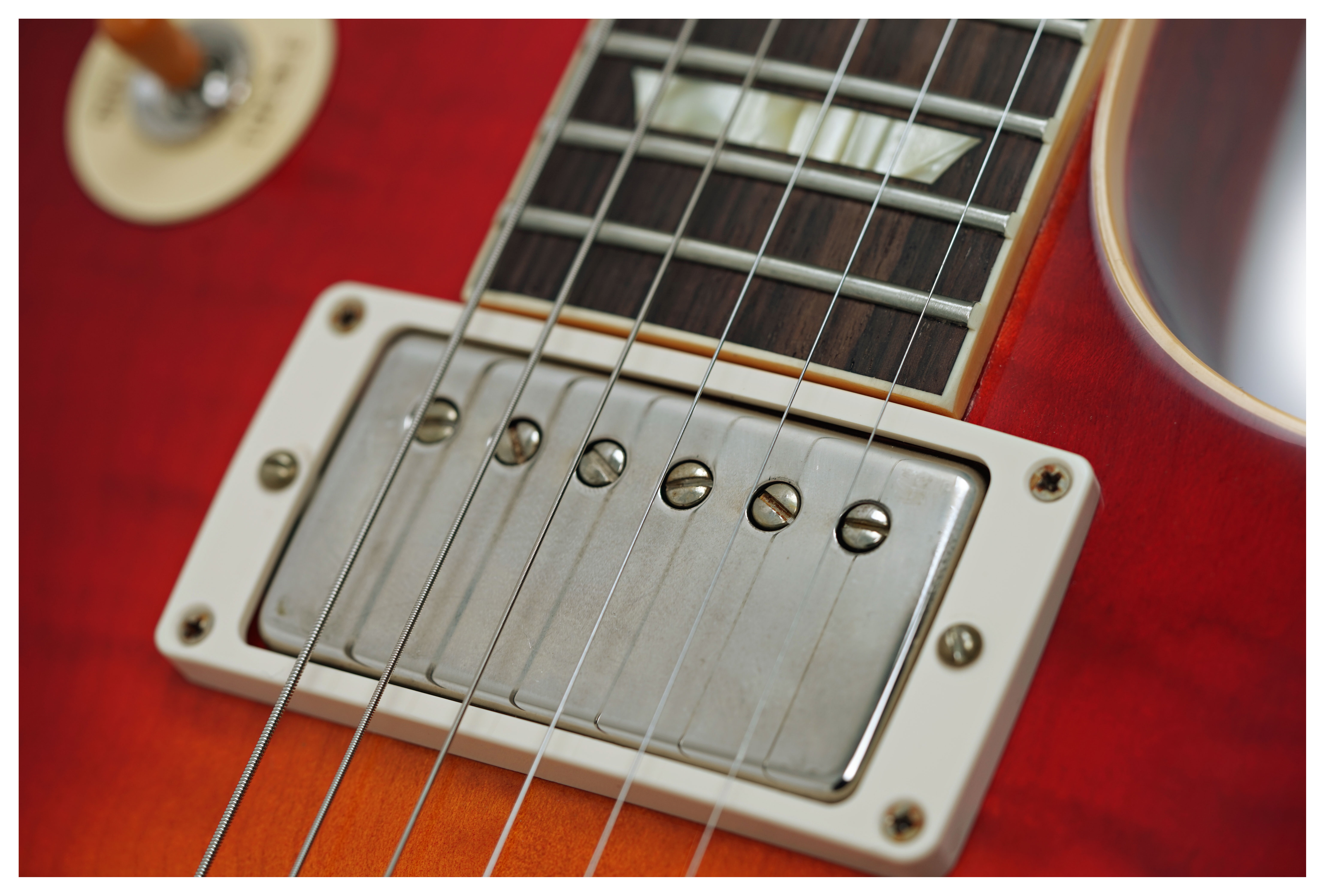 GUITARGUITAR Gibson Custom Shop Dealer Select 1959 Les Paul Standard VOS Dark Cherry Tea Burst Fade #953087