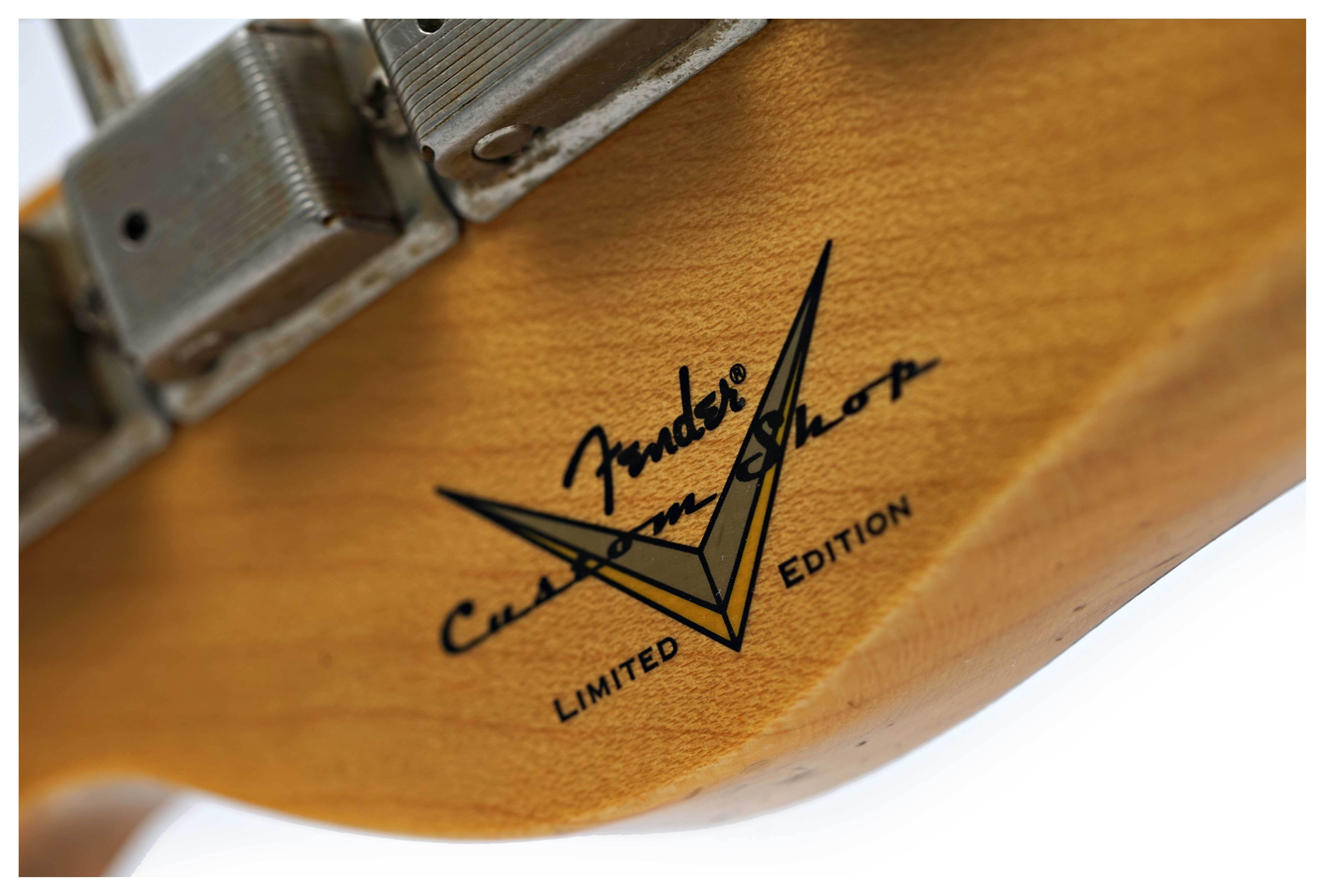 GUITARGUITAR Fender Custom Shop Limited Edition 1960 Telecaster Custom Jouneyman Relic Aged Gold Sparkle #CZ586071