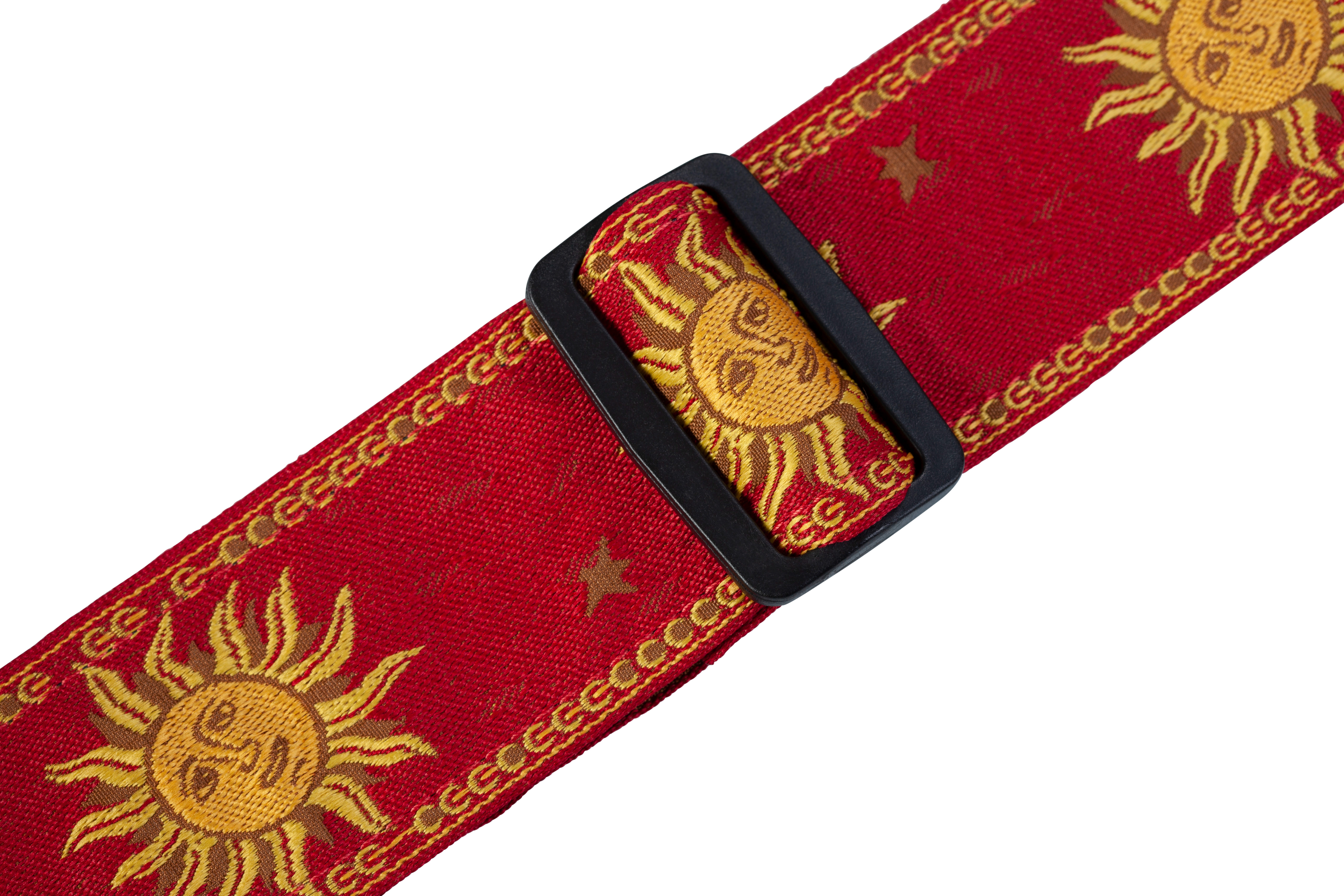 GUITARGUITAR Levy's MPJGSUNRED Jaquard Sun Images Red Strap