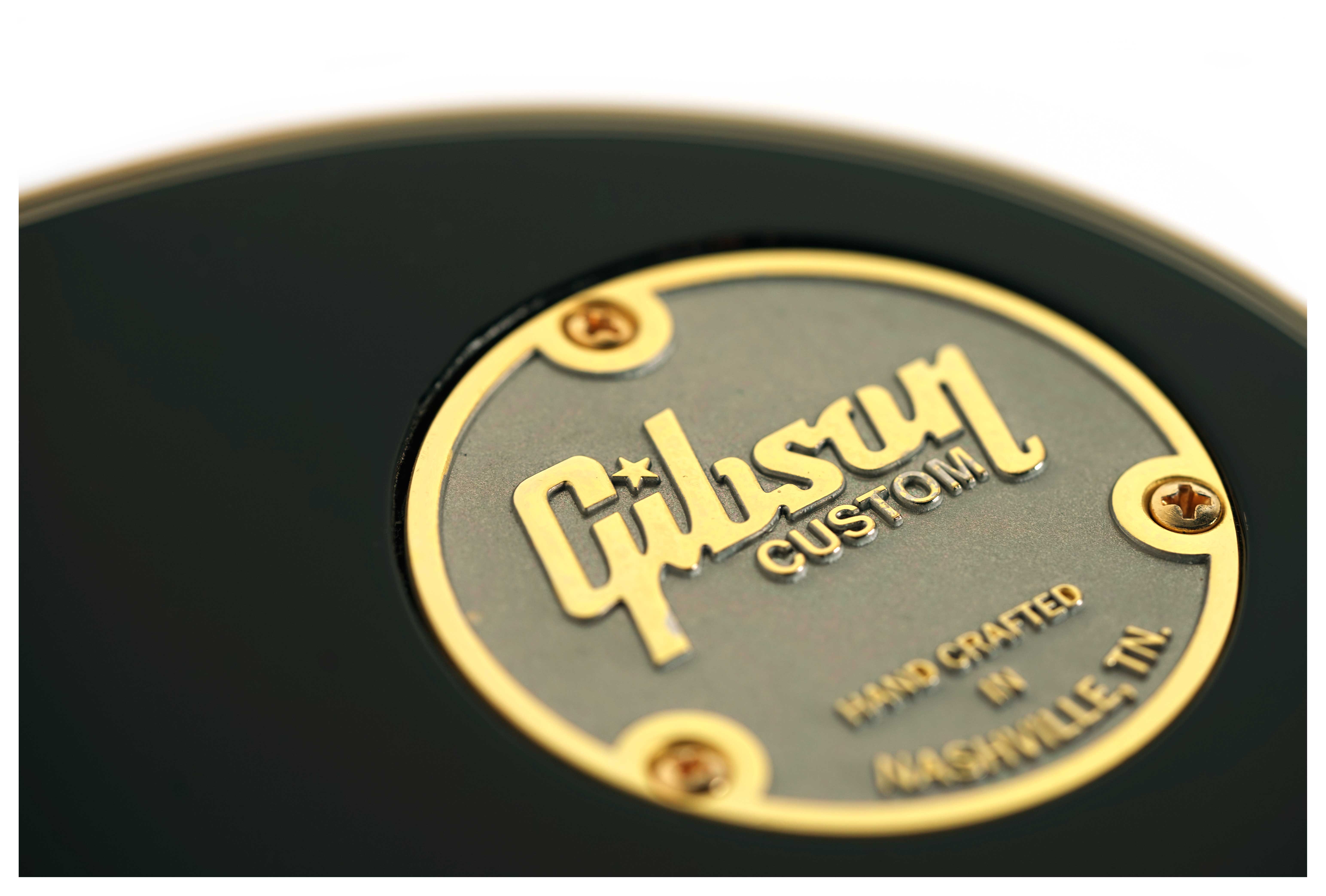 GUITARGUITAR Gibson Custom Shop 1968 Les Paul Custom Reissue Ebony #504768