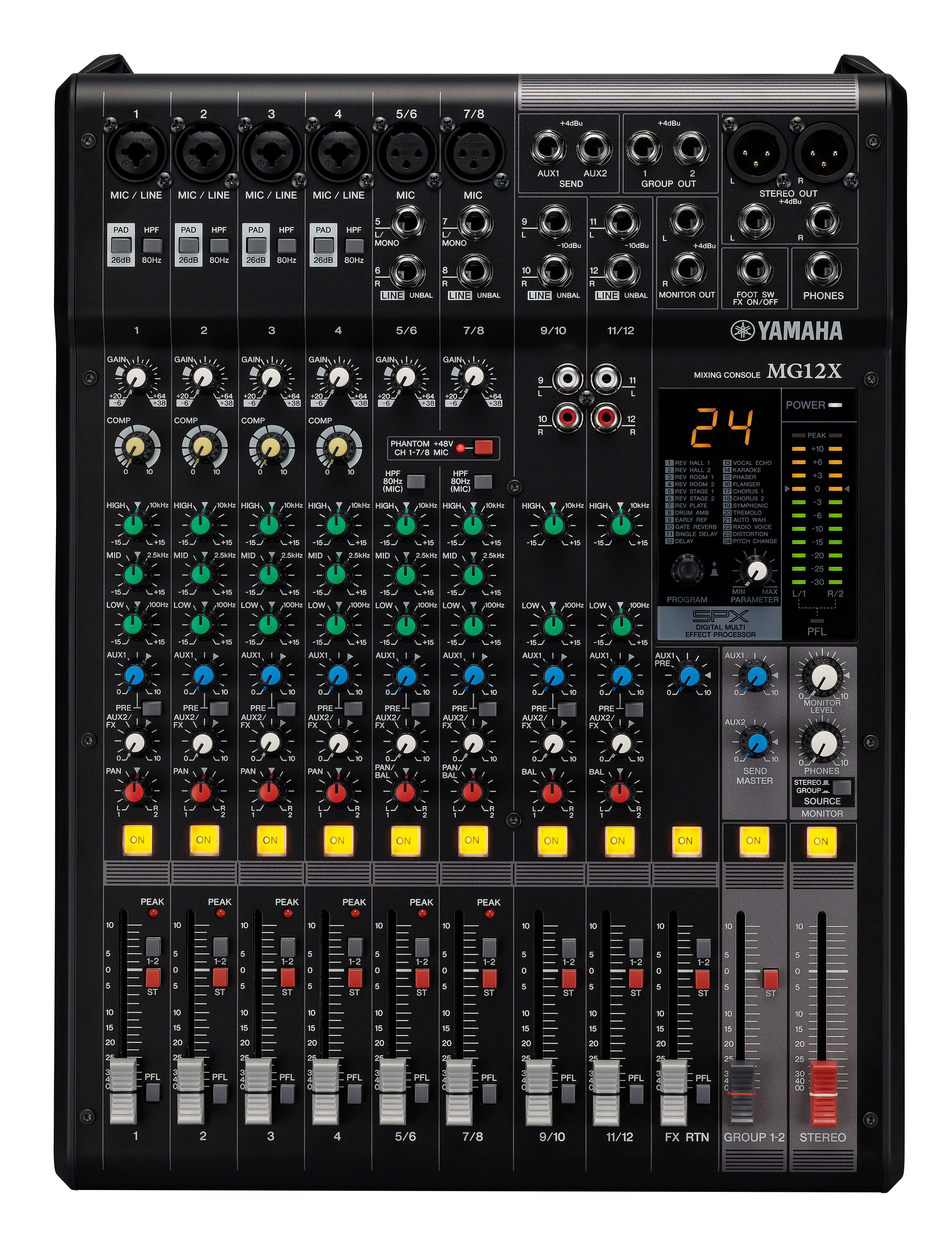GUITARGUITAR Yamaha MG12X Mixing Console