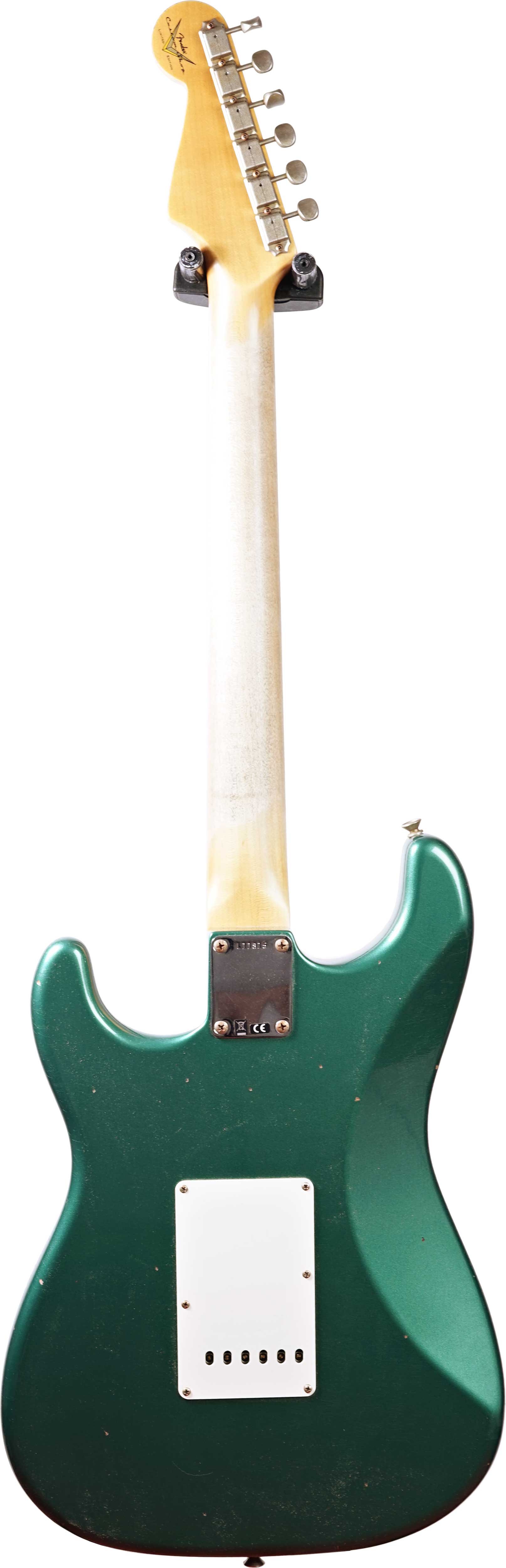 GUITARGUITAR Fender Custom Shop Limited Edition 1964 Fat Stratocaster Journeyman Relic Aged Sherwood Green Metallic