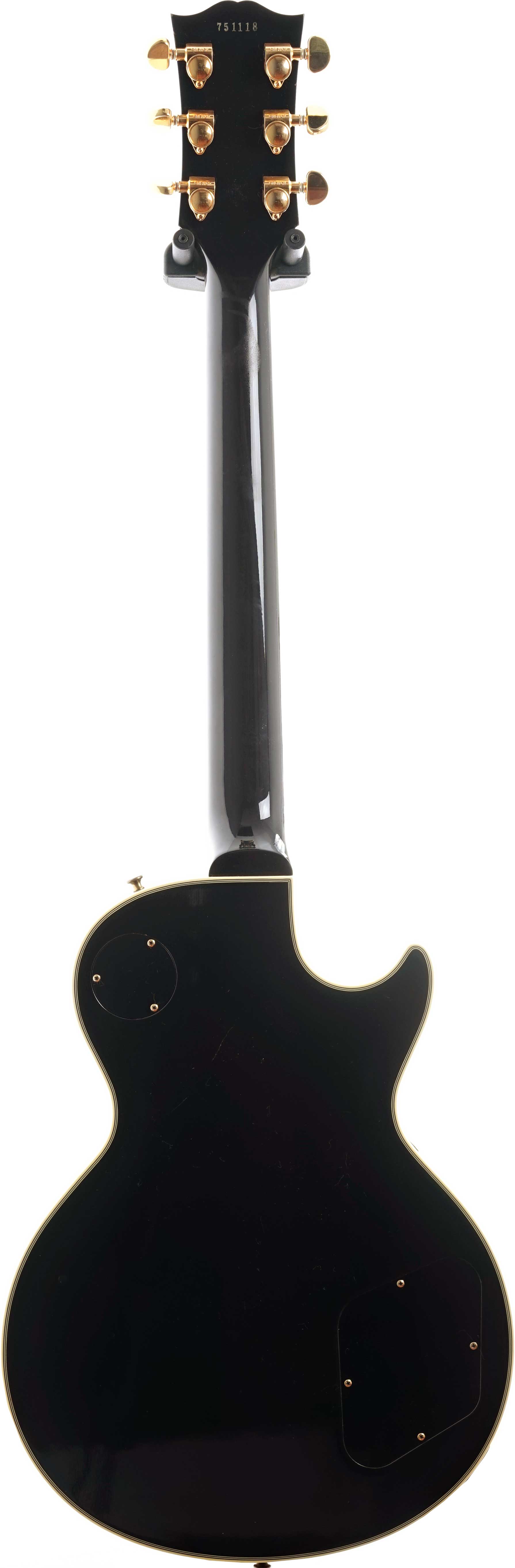 GUITARGUITAR Gibson Custom Shop 1957 Les Paul Custom 3 Pickup Gloss Ebony Left Handed (Pre-Owned) #751118