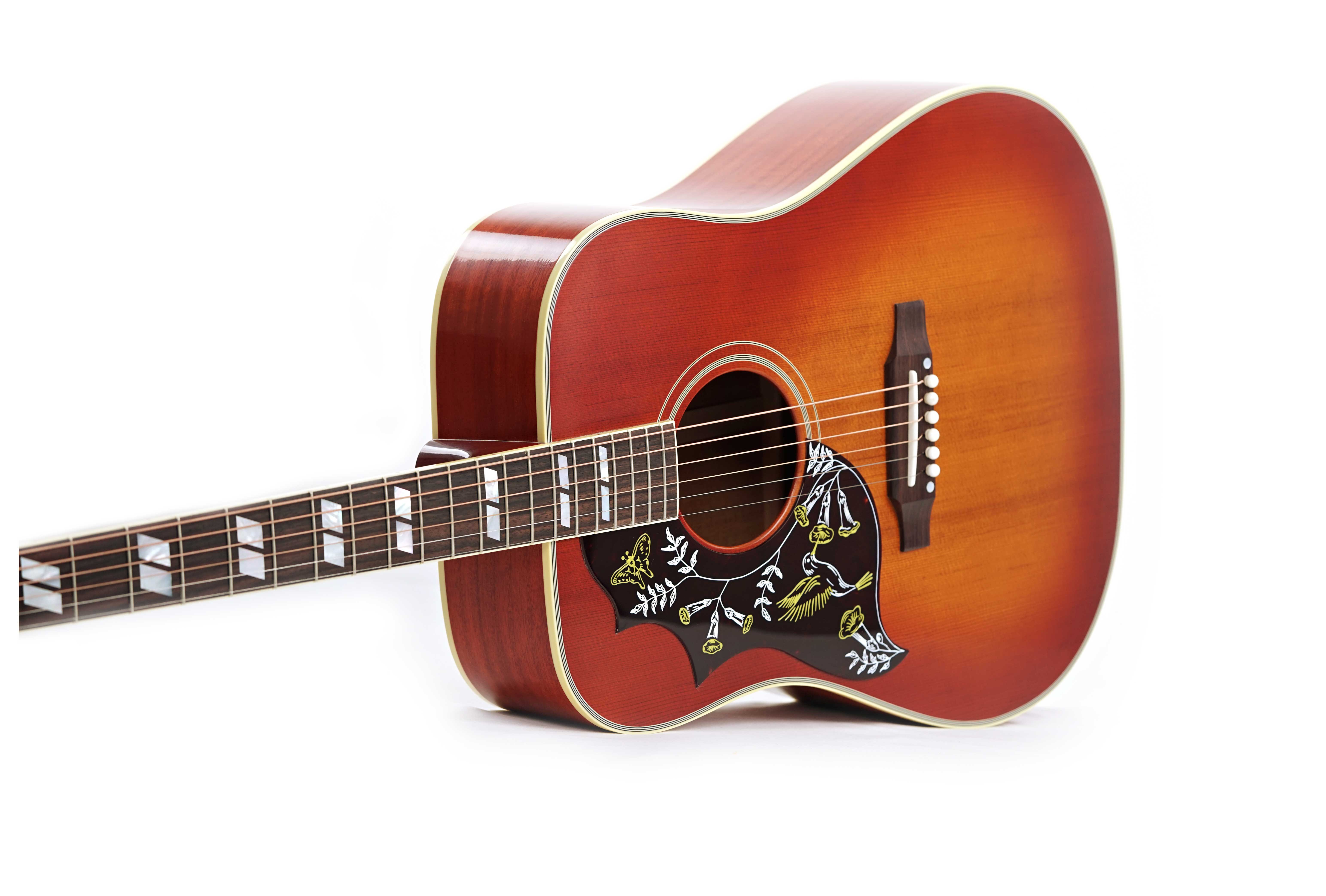 GUITARGUITAR Gibson 1960 Hummingbird Fixed Bridge Heritage Cherry Sunburst Left Handed