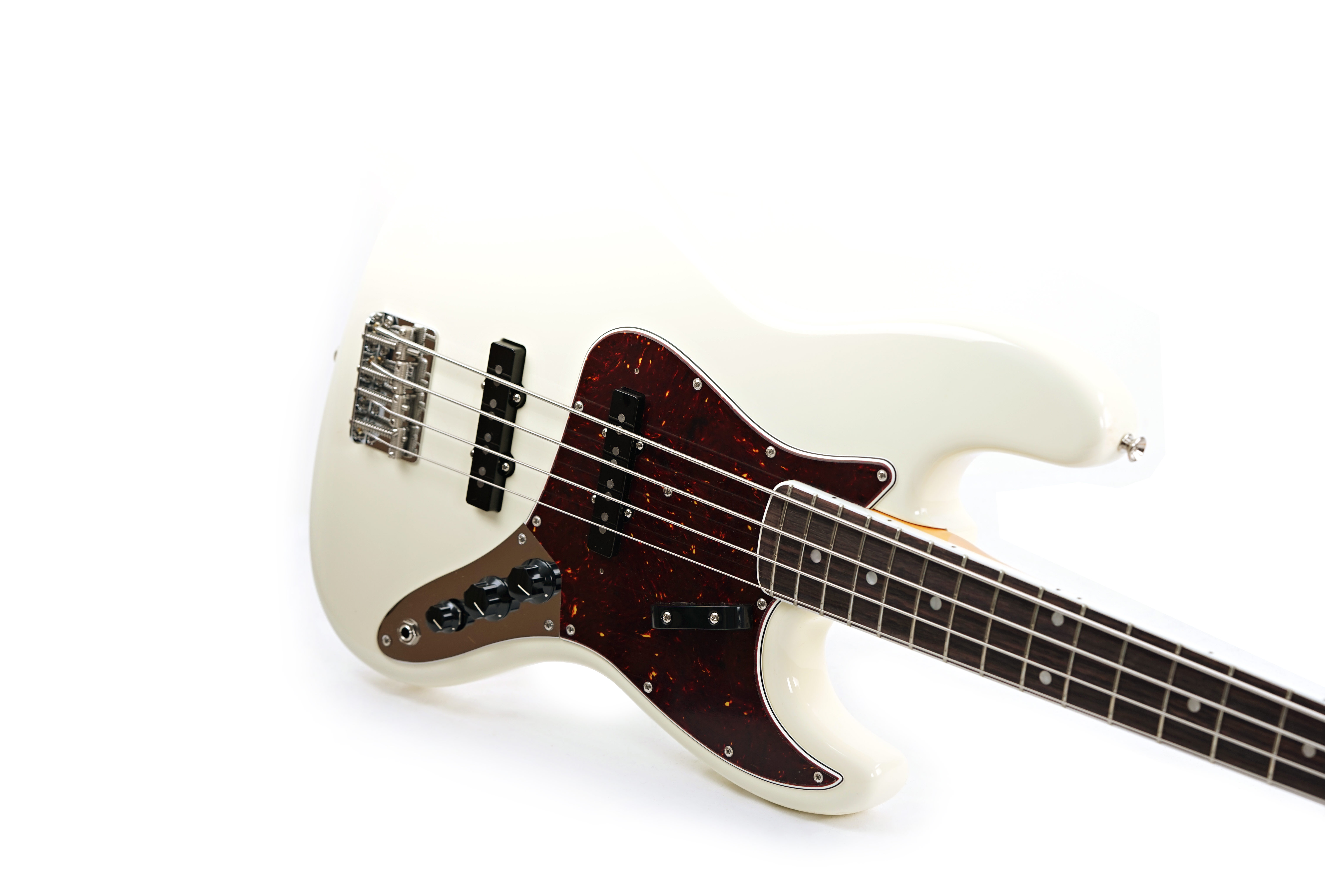 GUITARGUITAR Fender American Vintage II 66 Jazz Bass Rosewood Fingerboard Olympic White (Ex-Demo) #V2327990