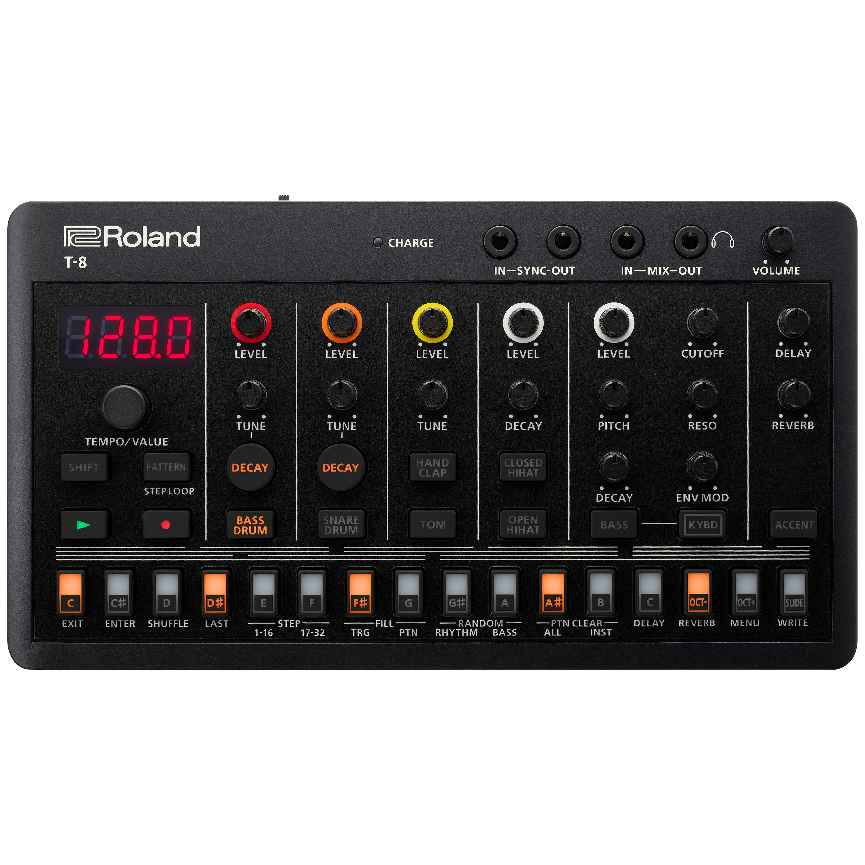 GUITARGUITAR Roland T-8 Aira Compact Beat Machine