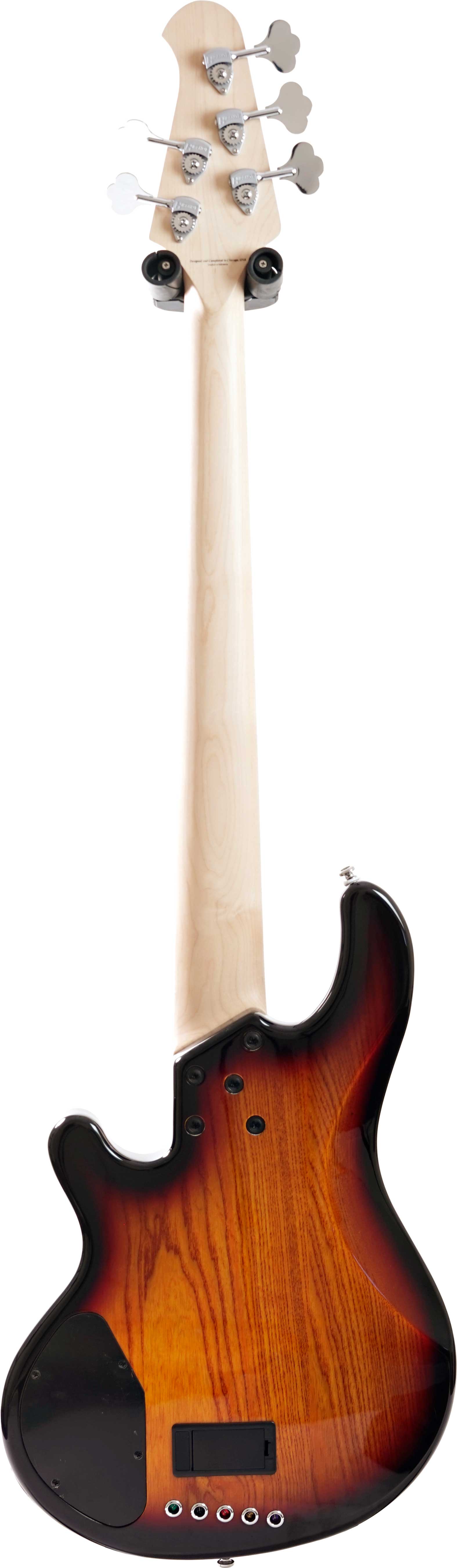 GUITARGUITAR Lakland 55-01 5 String Sunburst Maple Fingerboard